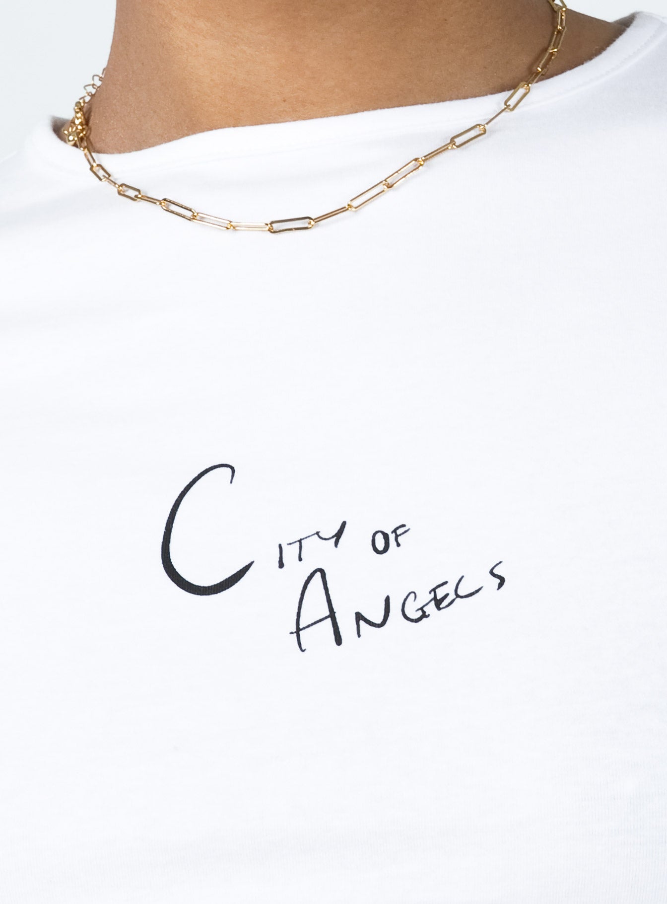 City Of Angels Tee White-Vipp Girl