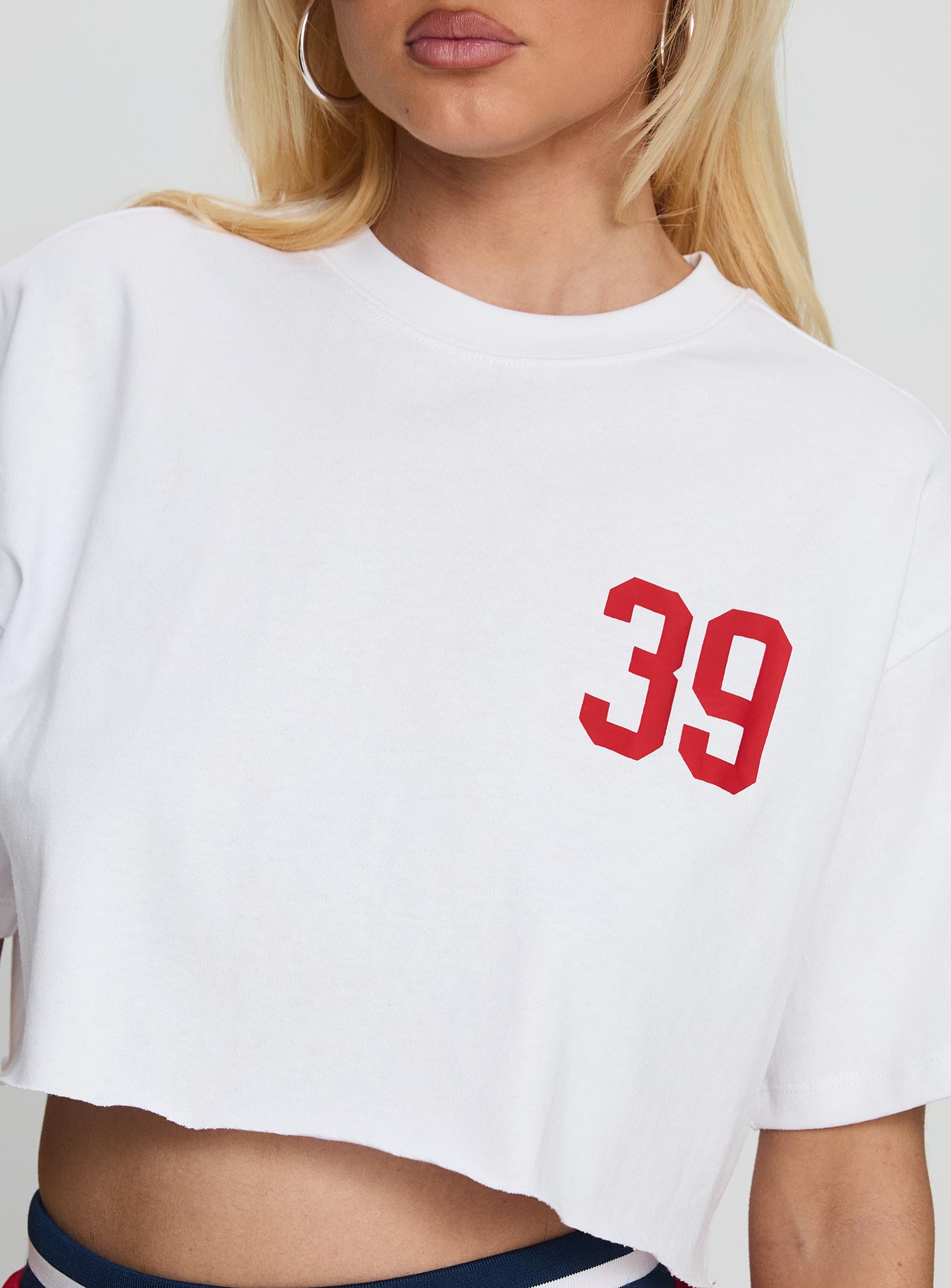 Boston University Track Top White-Vipp Girl