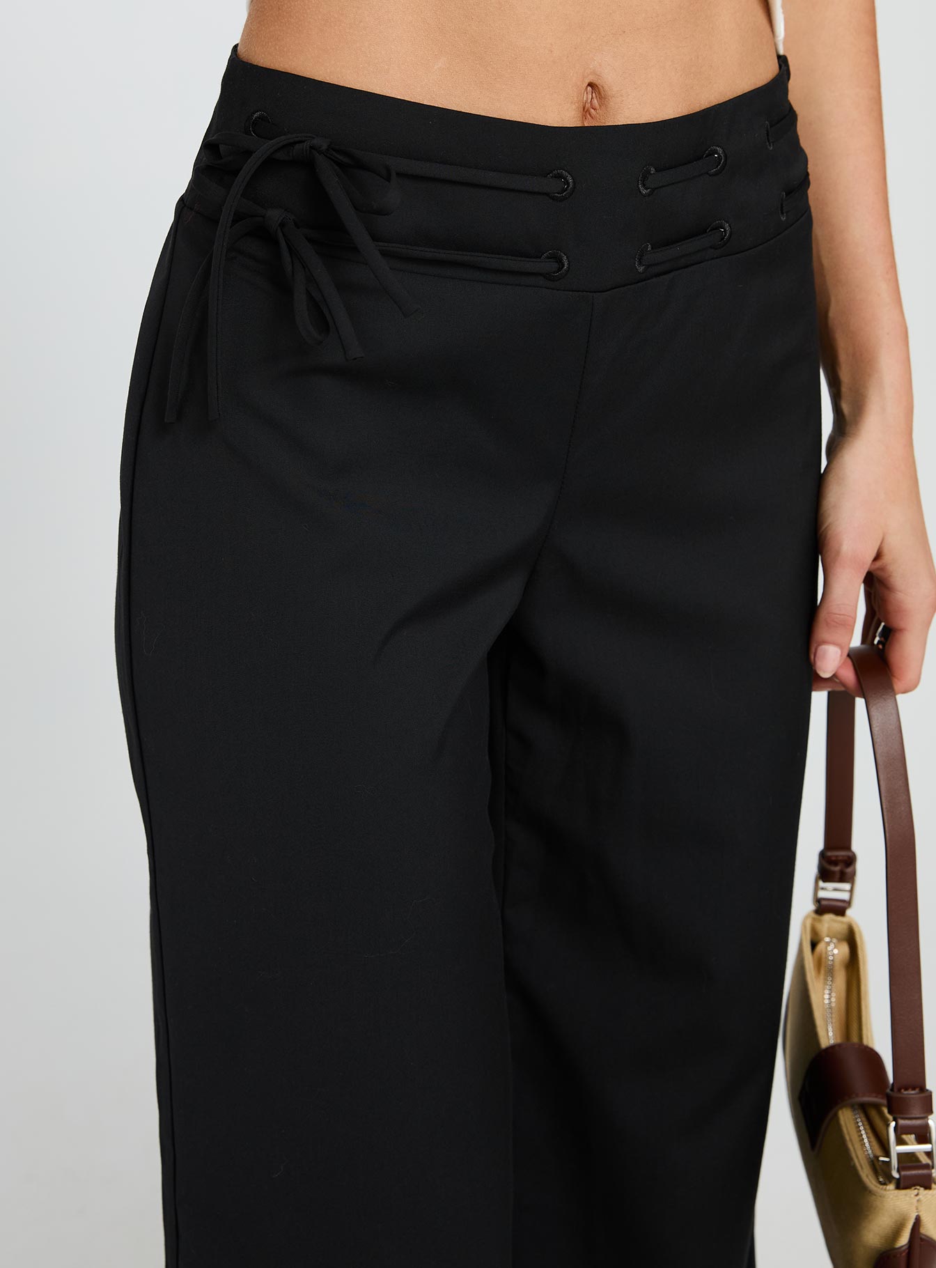 Just Have Fun Wide Leg Pant Black-Vipp Girl