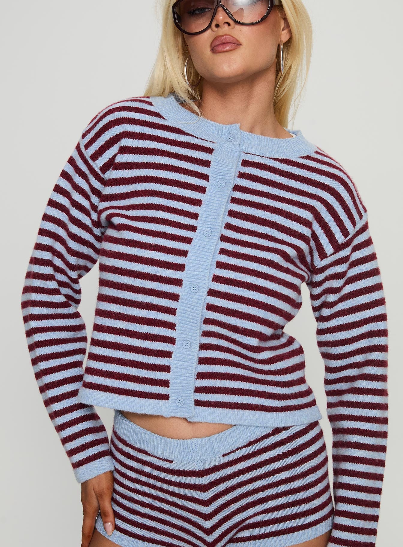 Kollens Knit Cardigan Multi-Vipp Girl