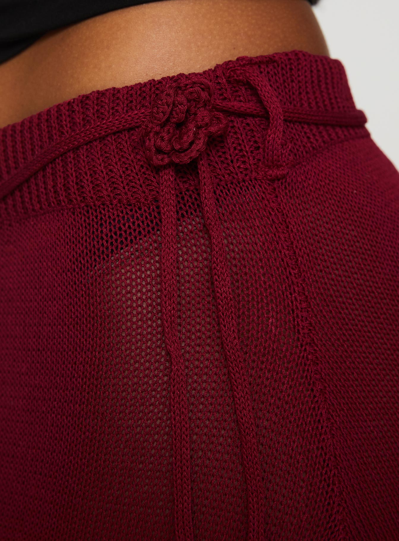 Leysa Midi Skirt Red-Vipp Girl