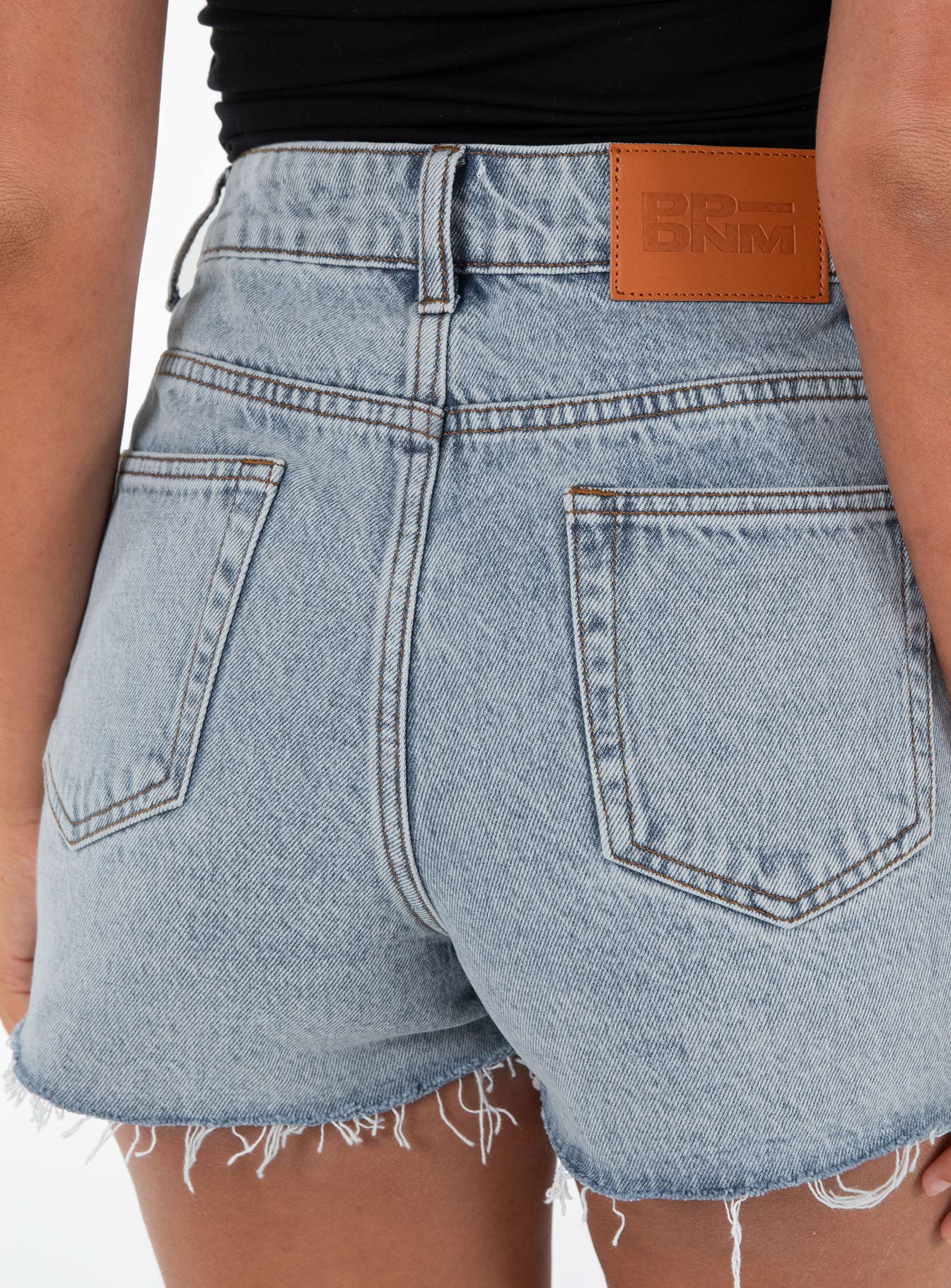 Laurena Denim Shorts Petite-Vipp Girl