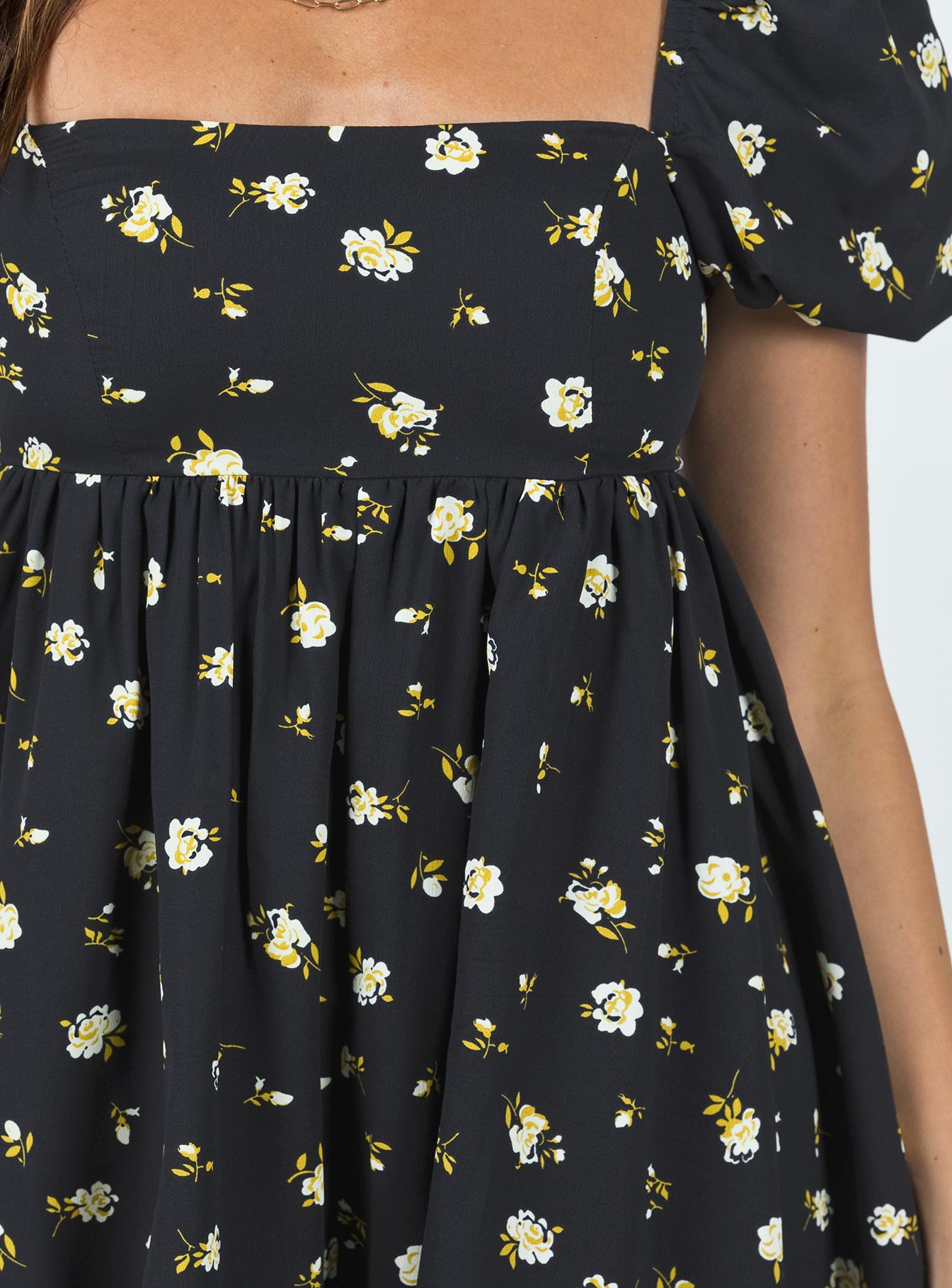 Lorna Romper Black Floral-Vipp Girl