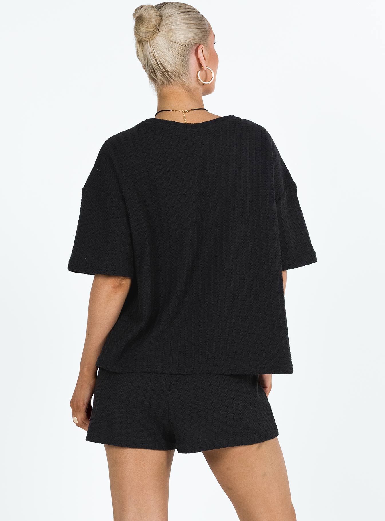 Cammie Knit Set Black-Vipp Girl