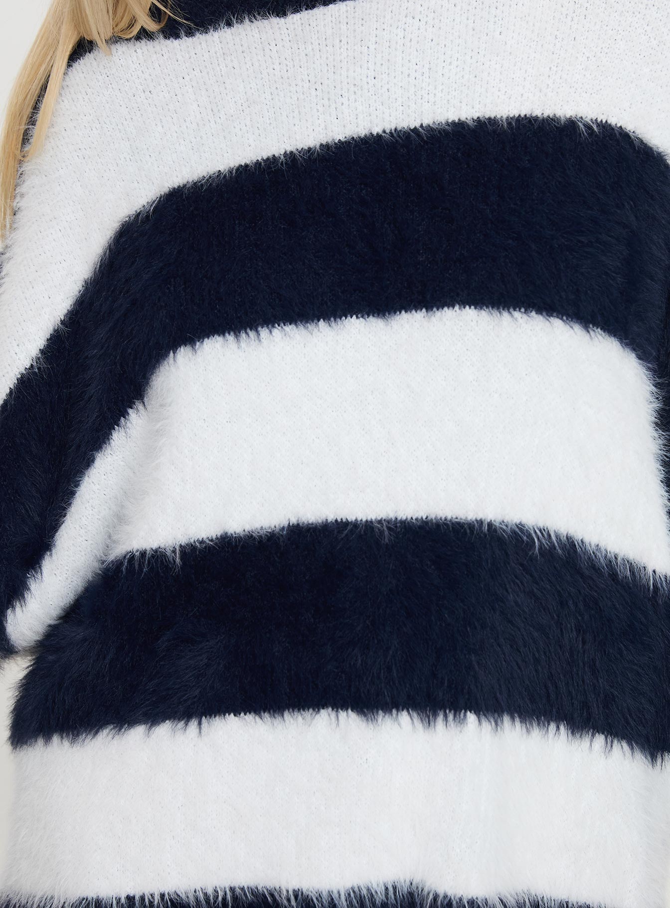 Nerina Knit Sweater Blue / White Stripe-Vipp Girl