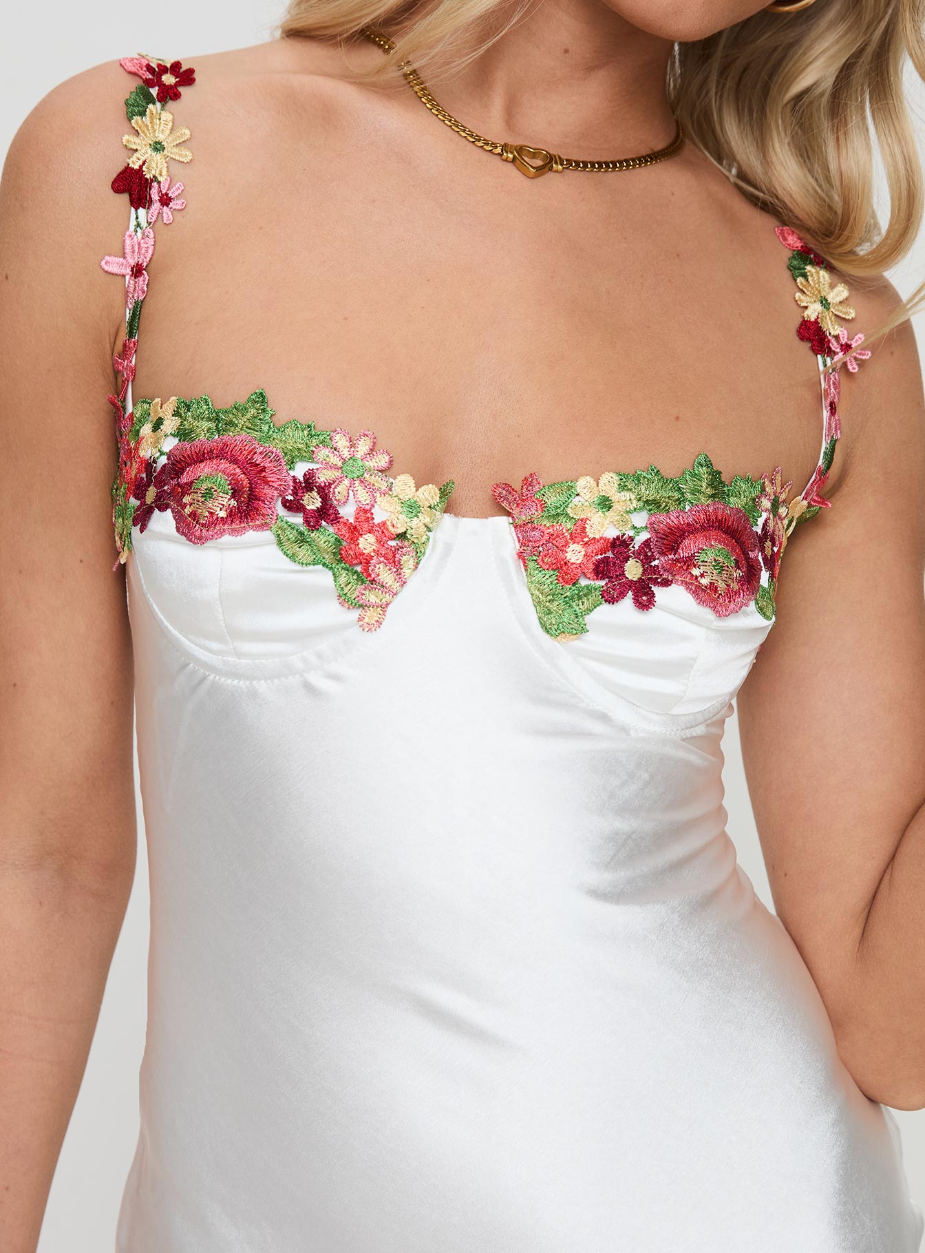 Kenzie Maxi Dress White-Vipp Girl