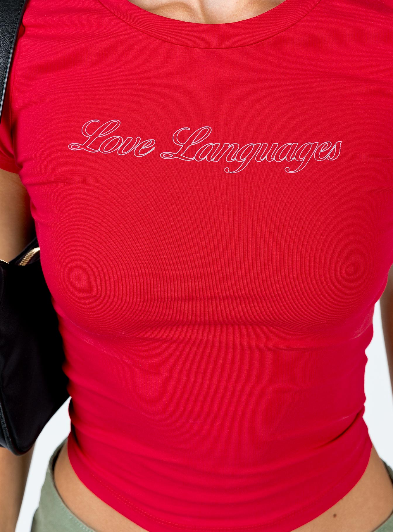 Love Language Tee Red-Vipp Girl