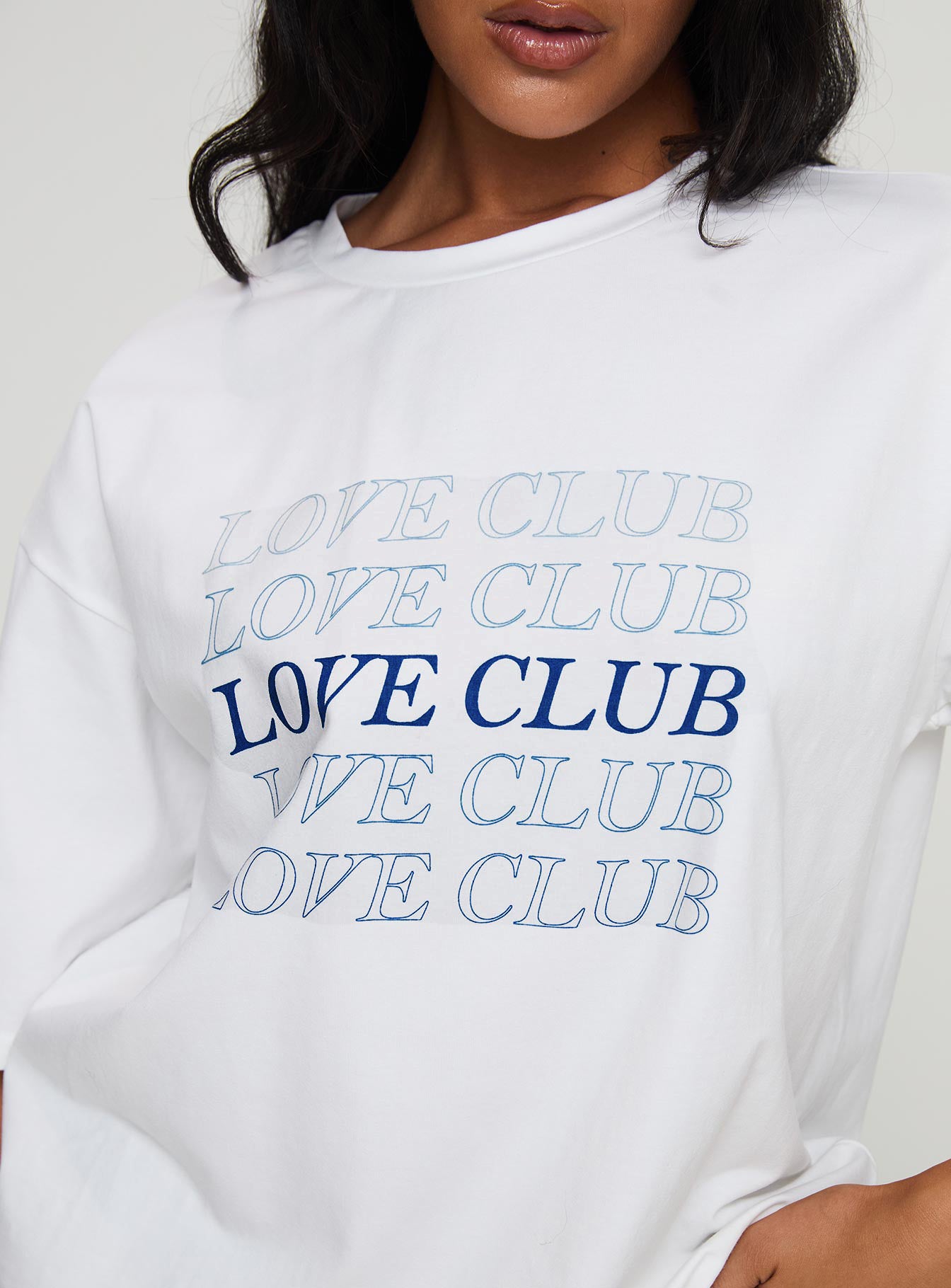 Loveable Tee White-Vipp Girl