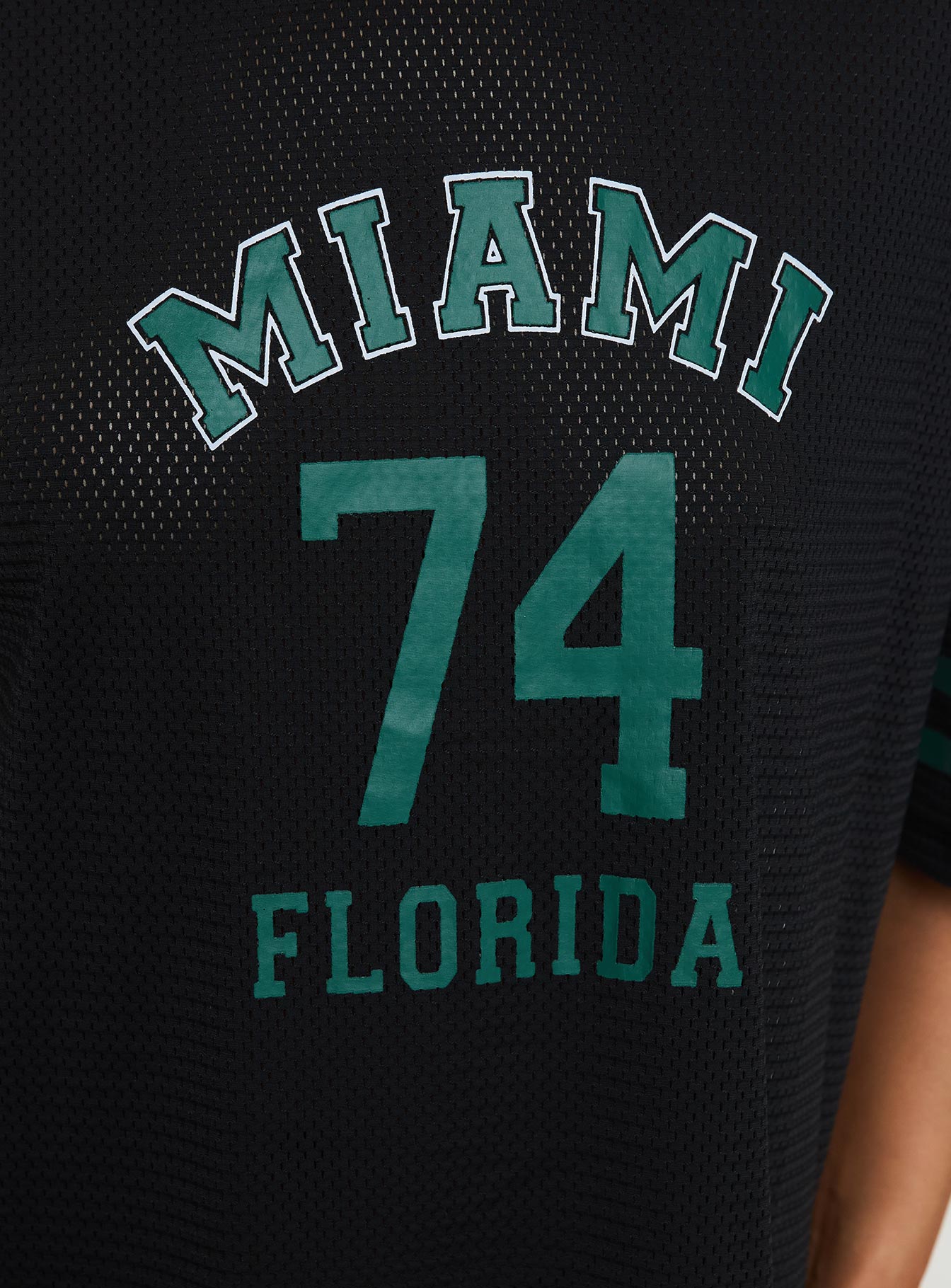 Miami 74 Top Black-Vipp Girl