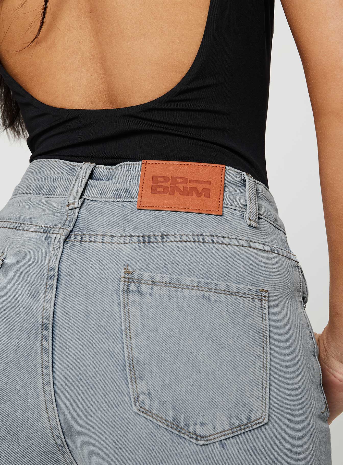 Kalinda High Rise Straight Leg Jeans Blue-Vipp Girl