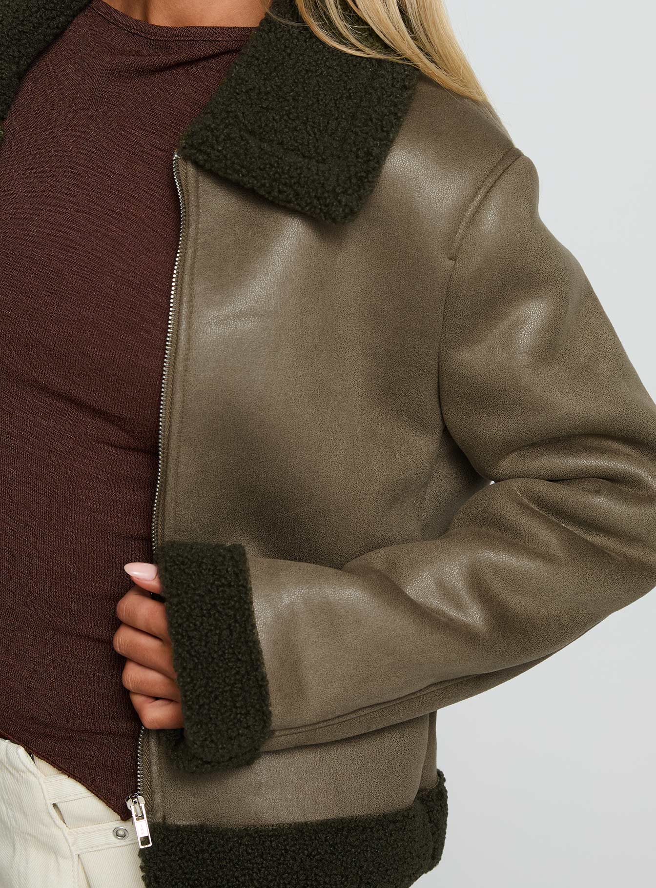 Codenames Collared Jacket Green-Vipp Girl