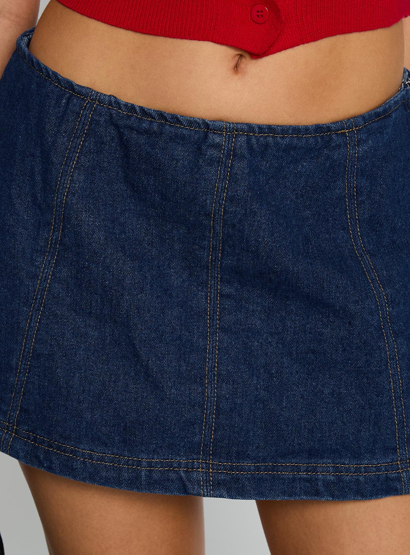 Lemoni Skort Denim Blue-Vipp Girl