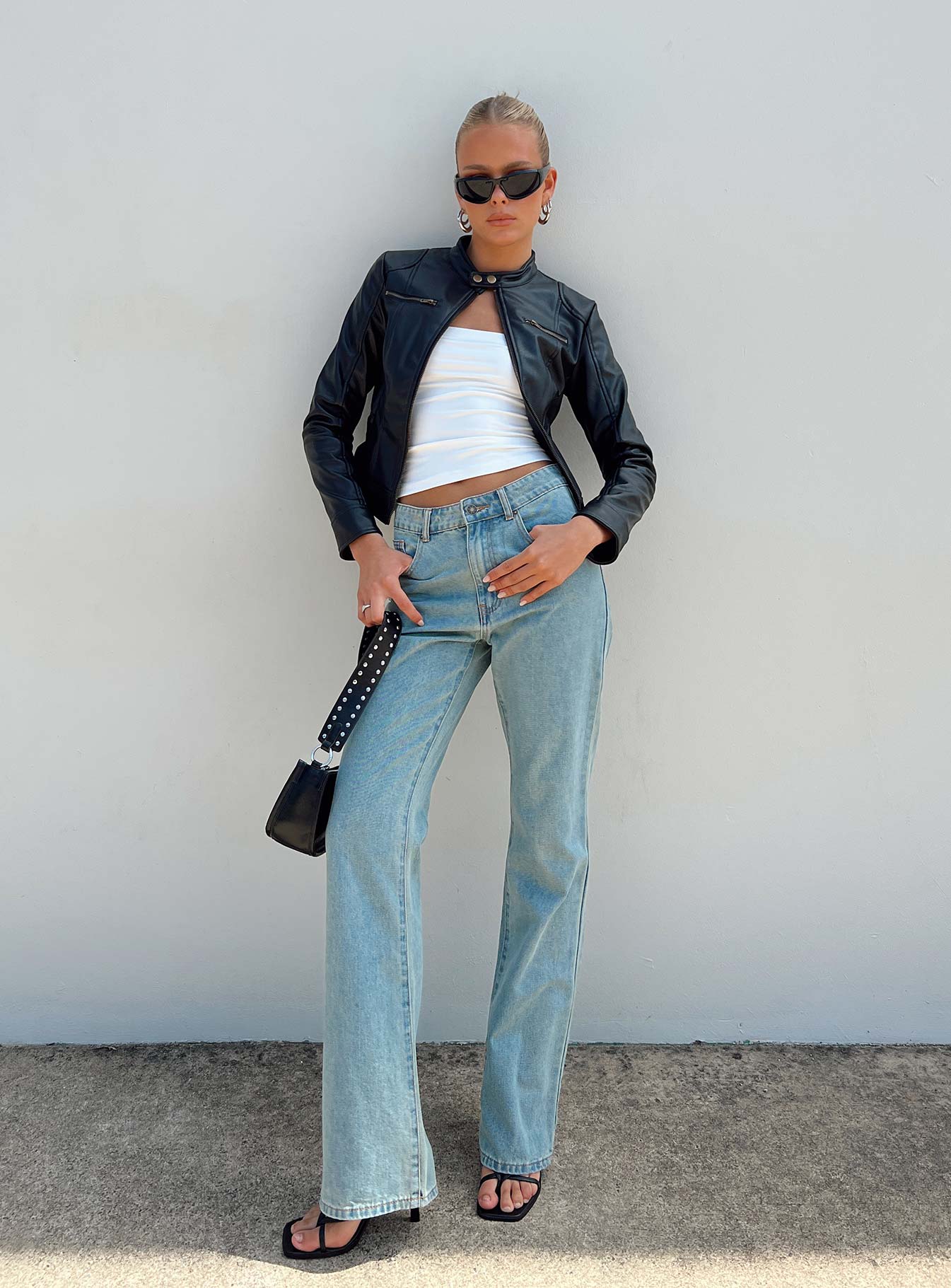 Rome Pants Light Denim-Vipp Girl