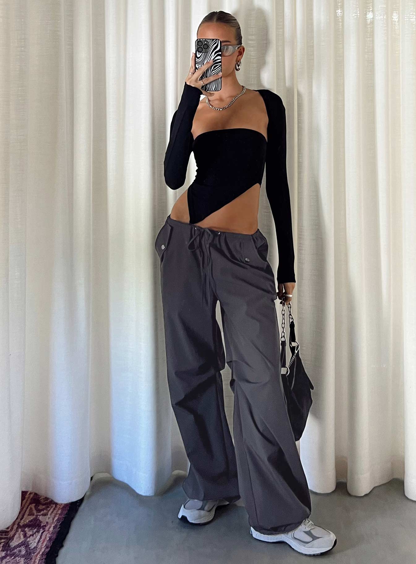 Koslo Bolero Top Black-Vipp Girl