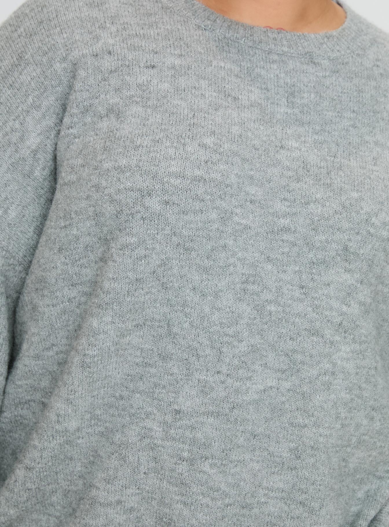 Ryanna Sweater Grey Curve-Vipp Girl