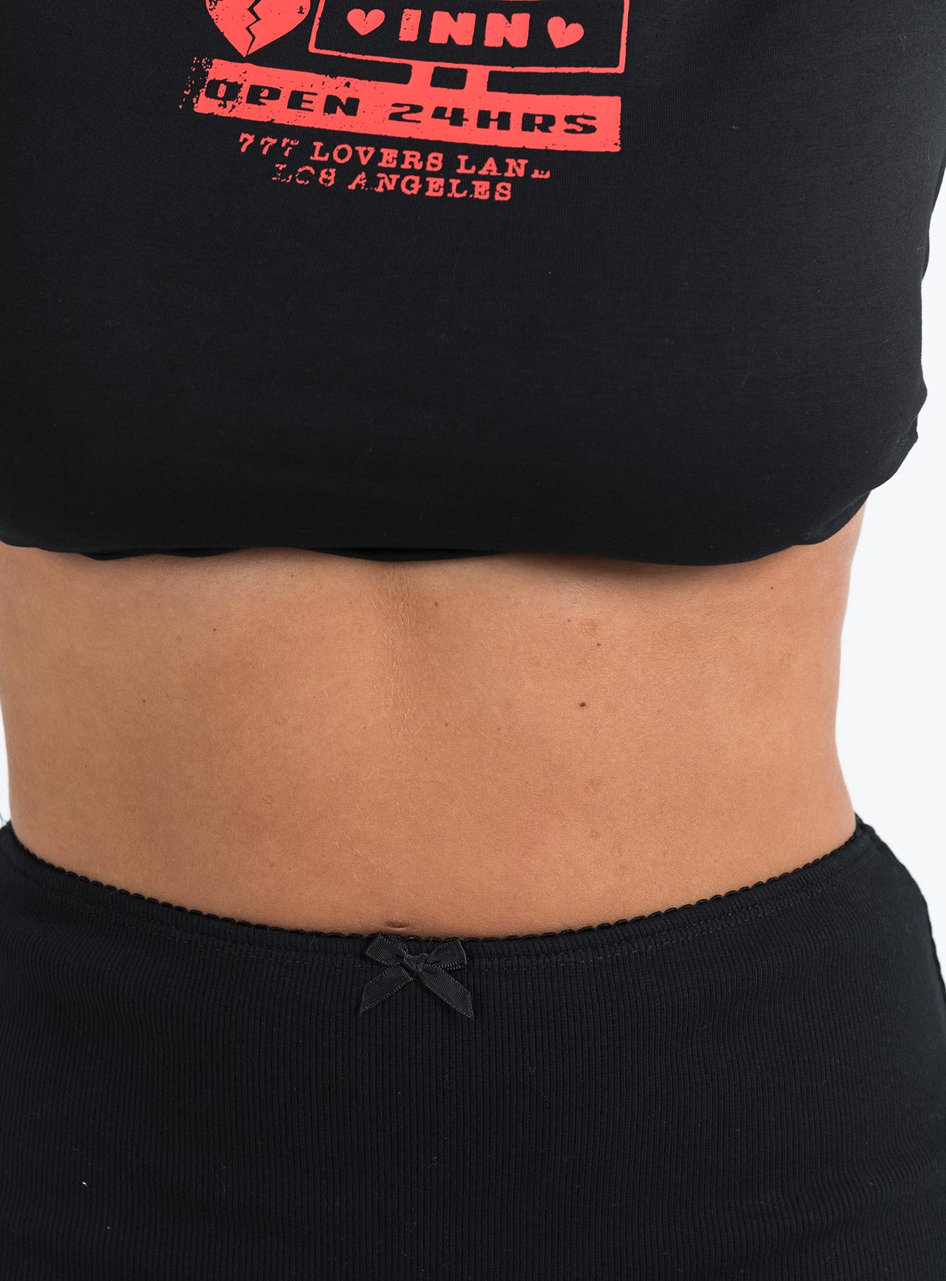 Kael Mid Rise Mini Skirt Black-Vipp Girl