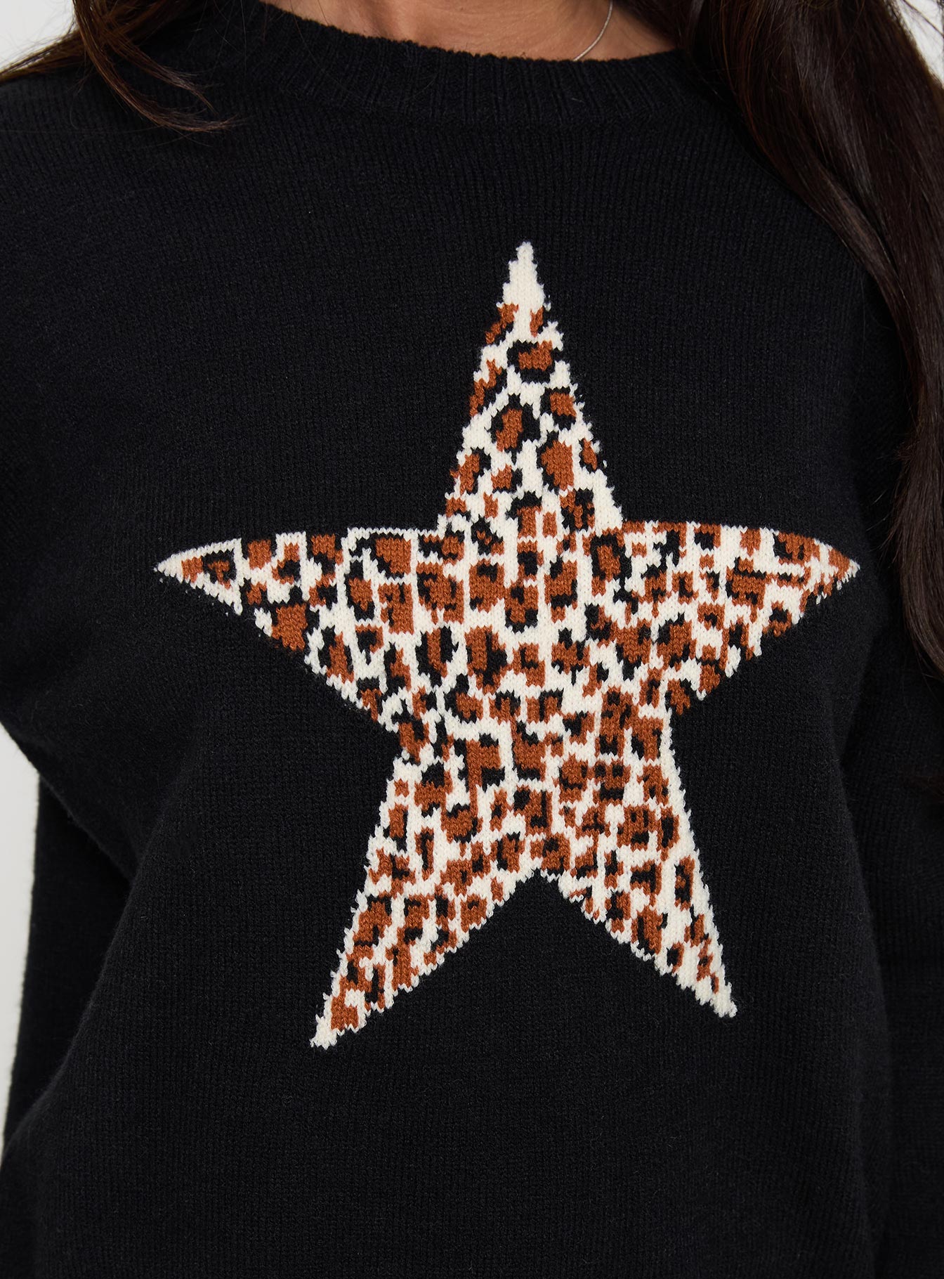 Run The Party Knit Sweater Black-Vipp Girl