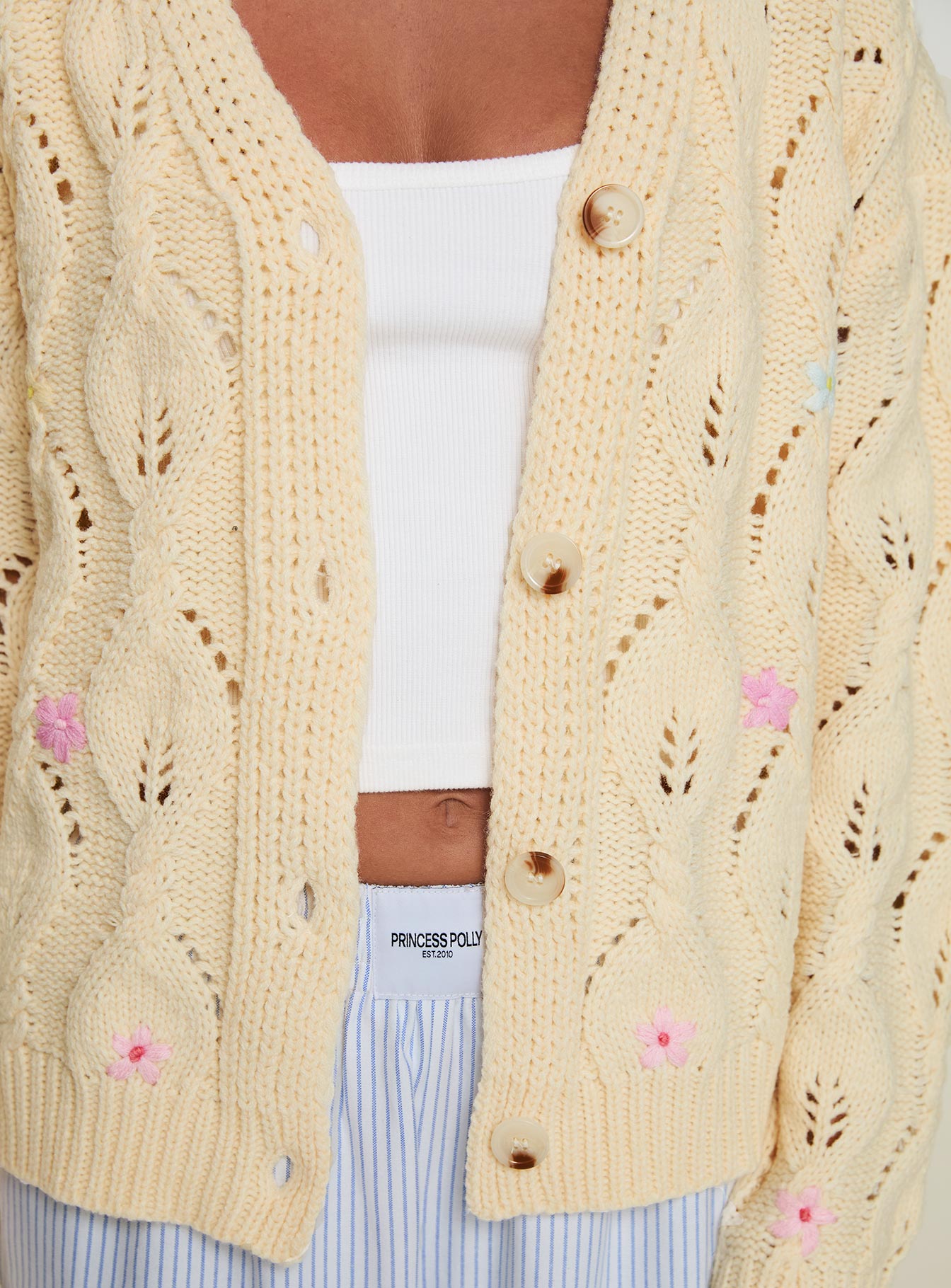 Daffodil Cardigan Cream-Vipp Girl