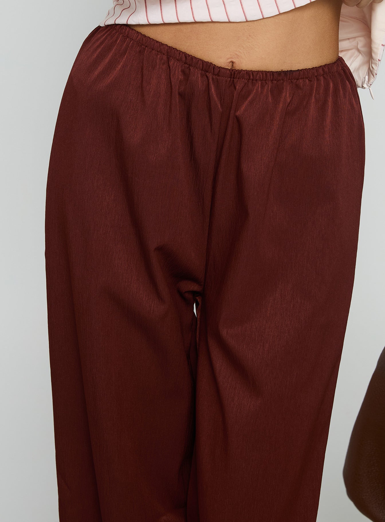 Dorie Straight Leg Pants Chocolate-Vipp Girl