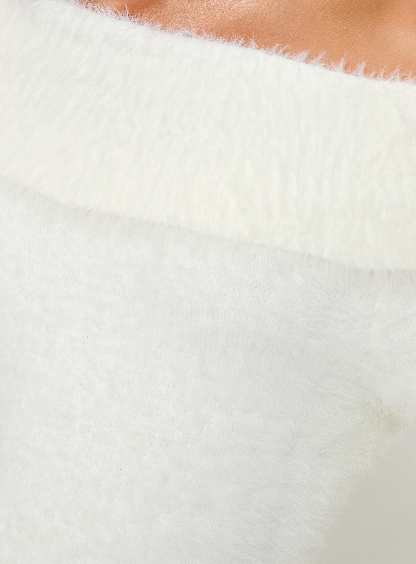 Buchen Sweater Dress White-Vipp Girl