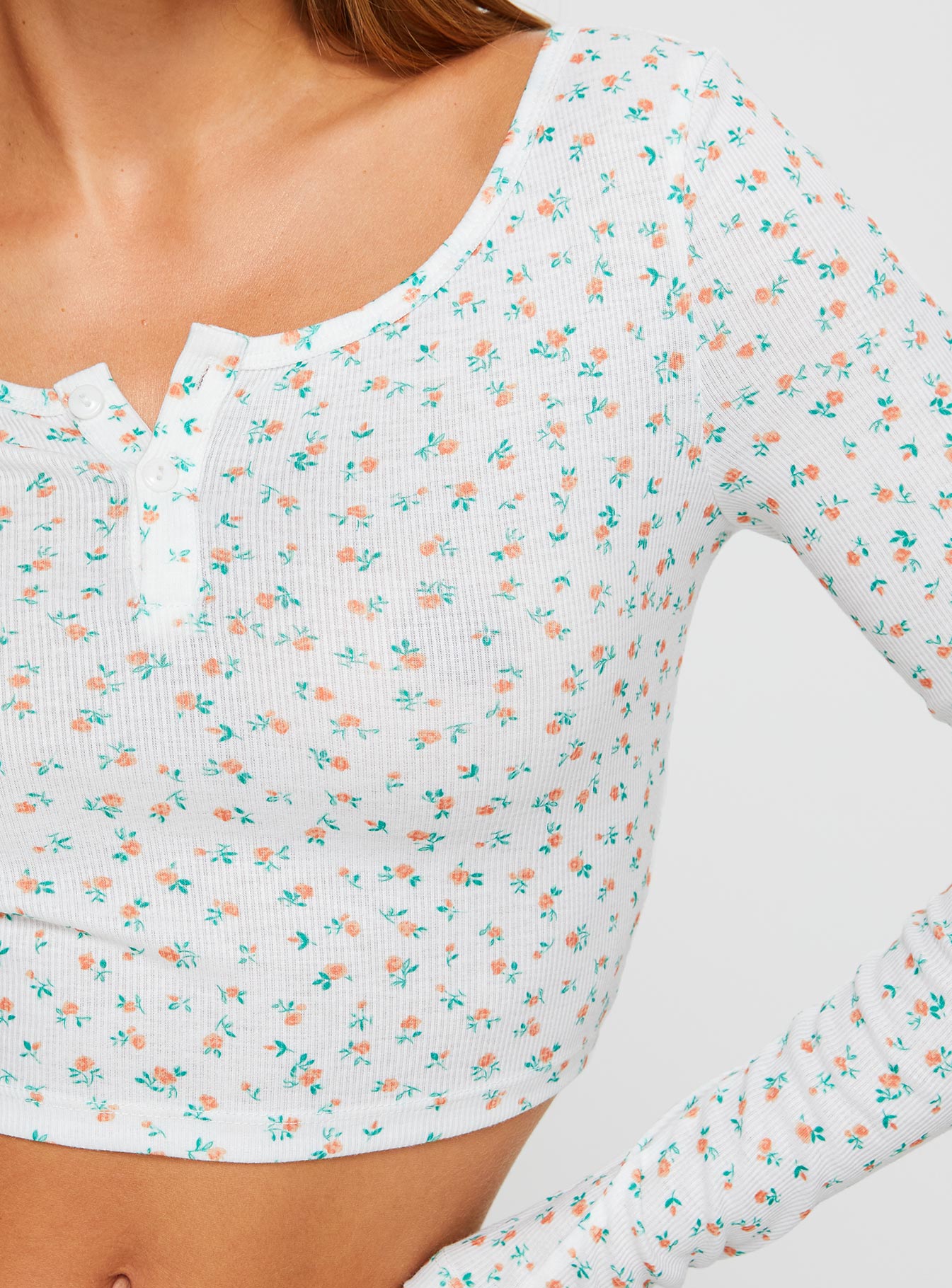 Dermott Long Sleeve Top White-Vipp Girl