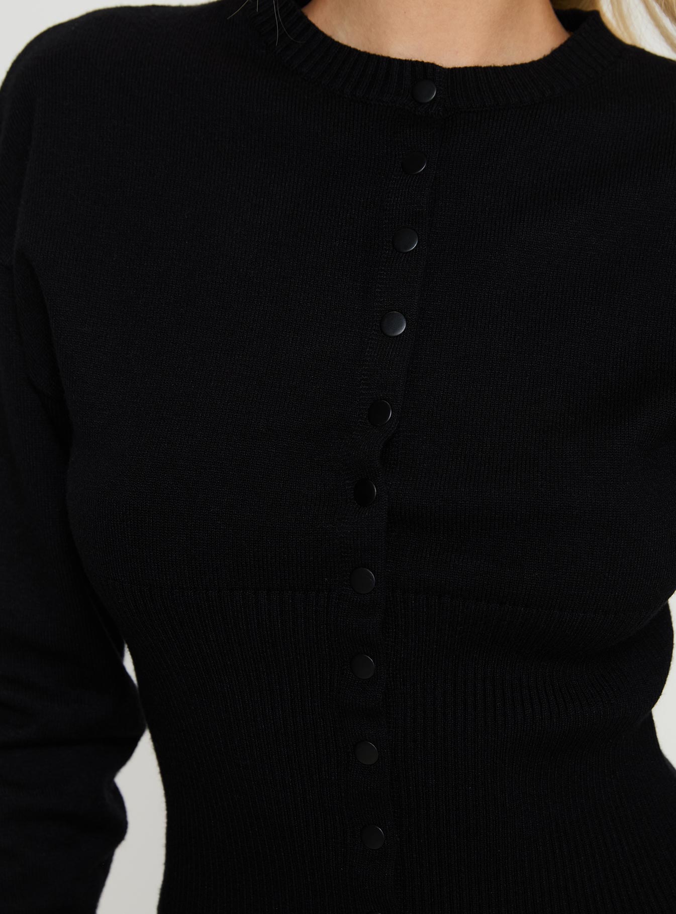 Head In The Clouds Cardigan Onyx-Vipp Girl