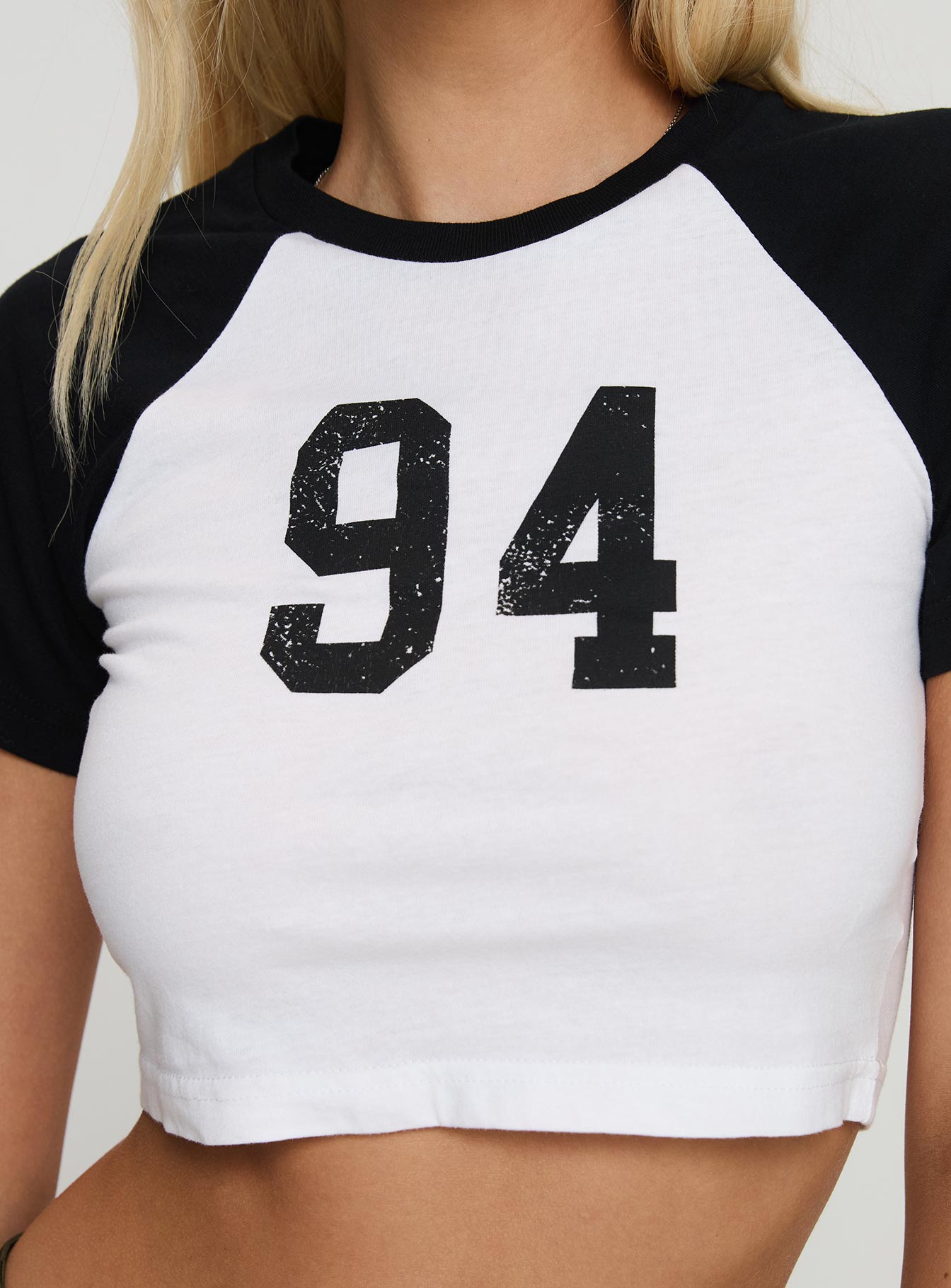 Lucky Number Top White-Vipp Girl