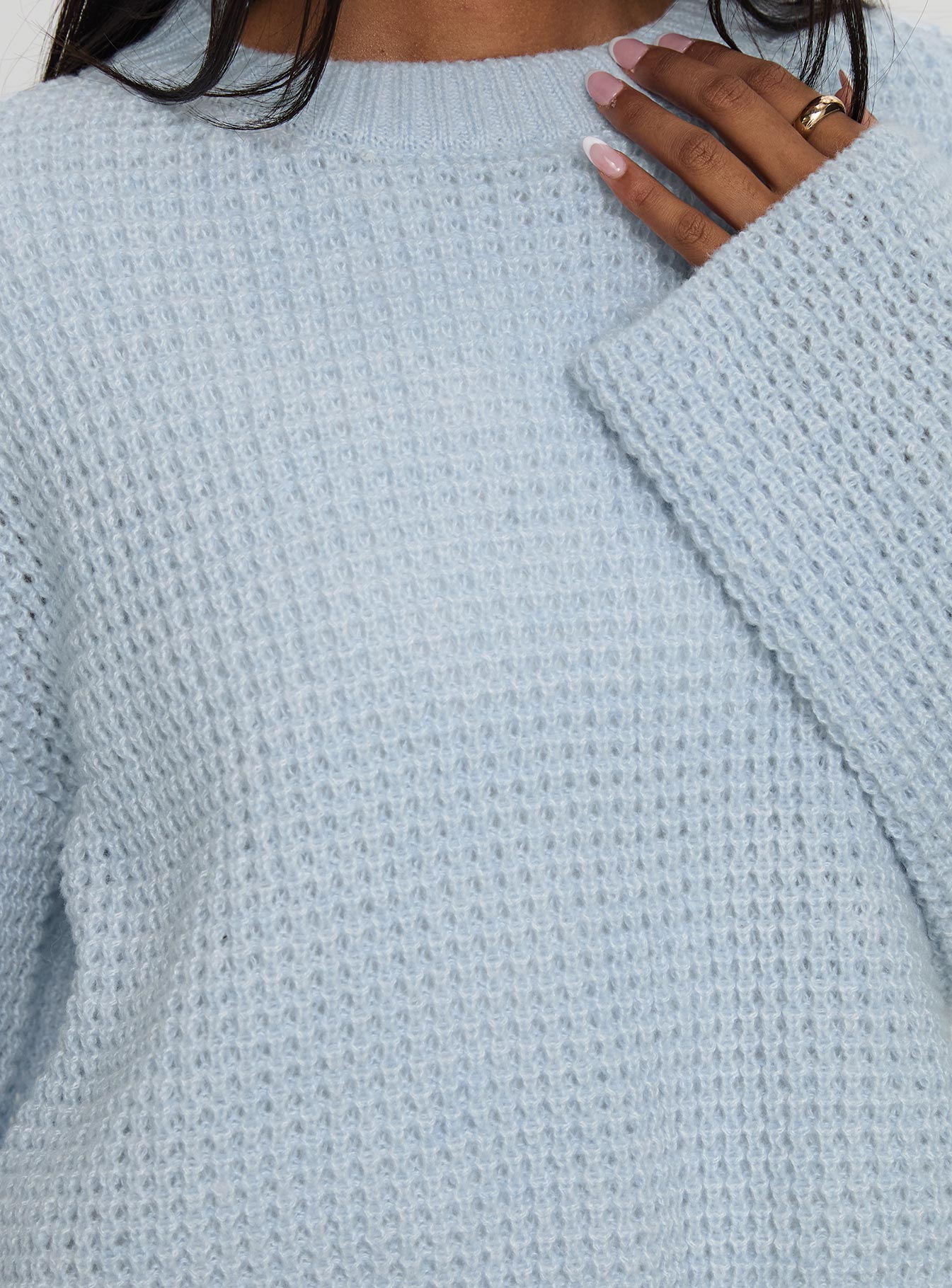 Elinda Knit Sweater Blue-Vipp Girl