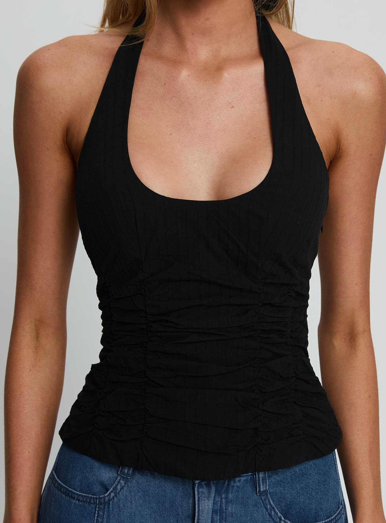 Nataliya Halter Top Black-Vipp Girl