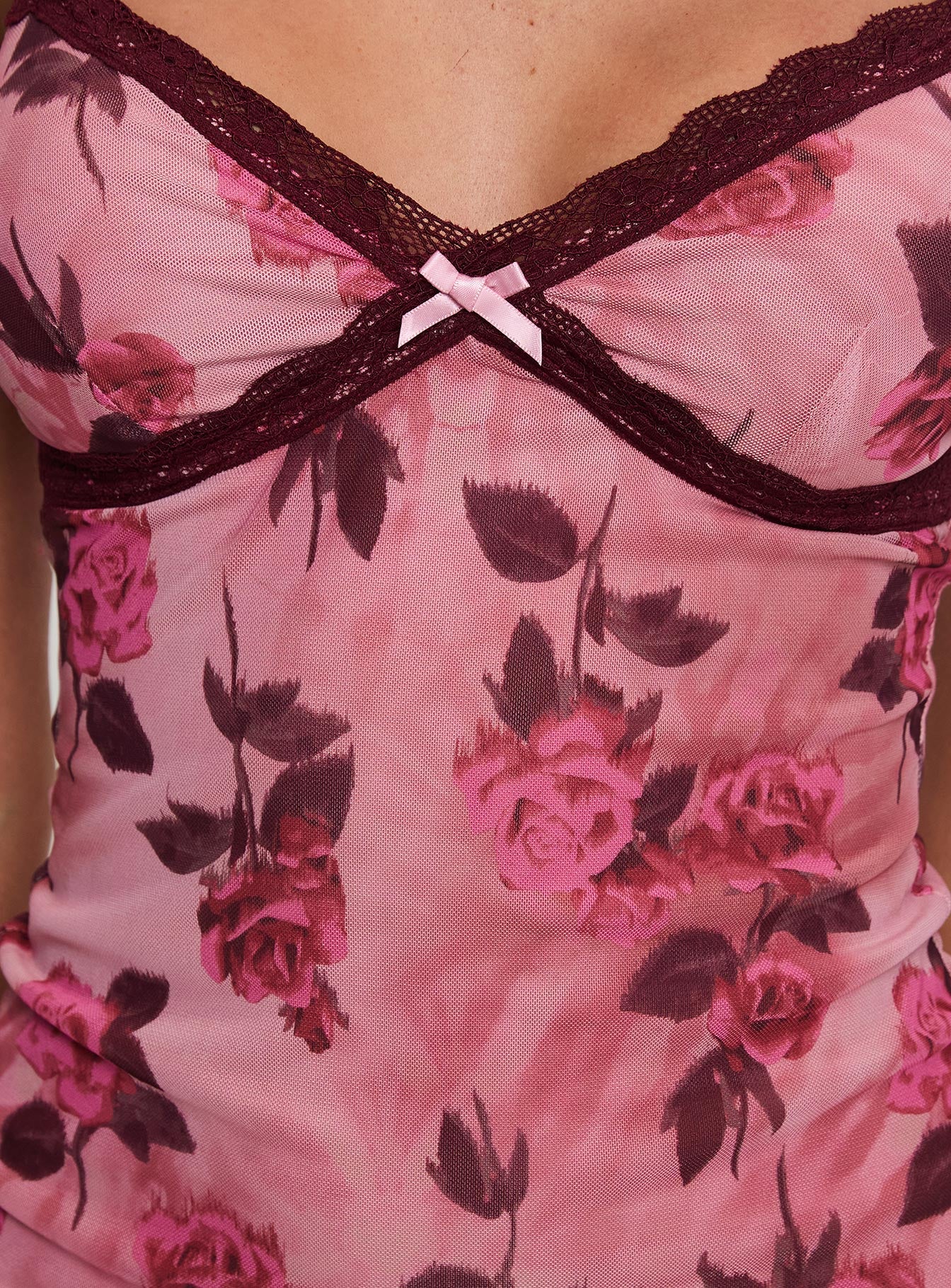 Claudelia Lace Mini Dress Floral-Vipp Girl