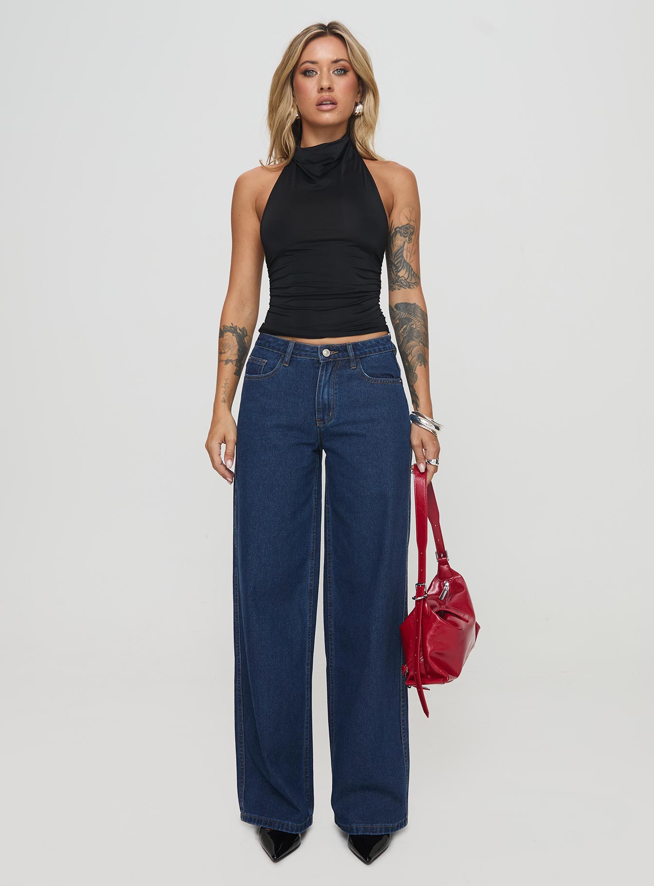 Giggle Top Black-Vipp Girl