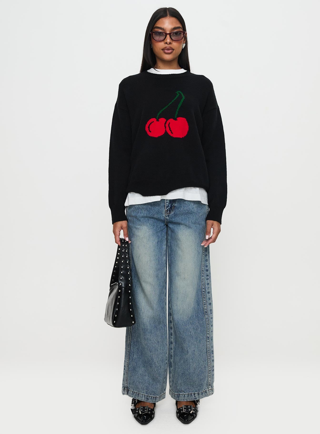 My Dear Knit Sweater Black-Vipp Girl