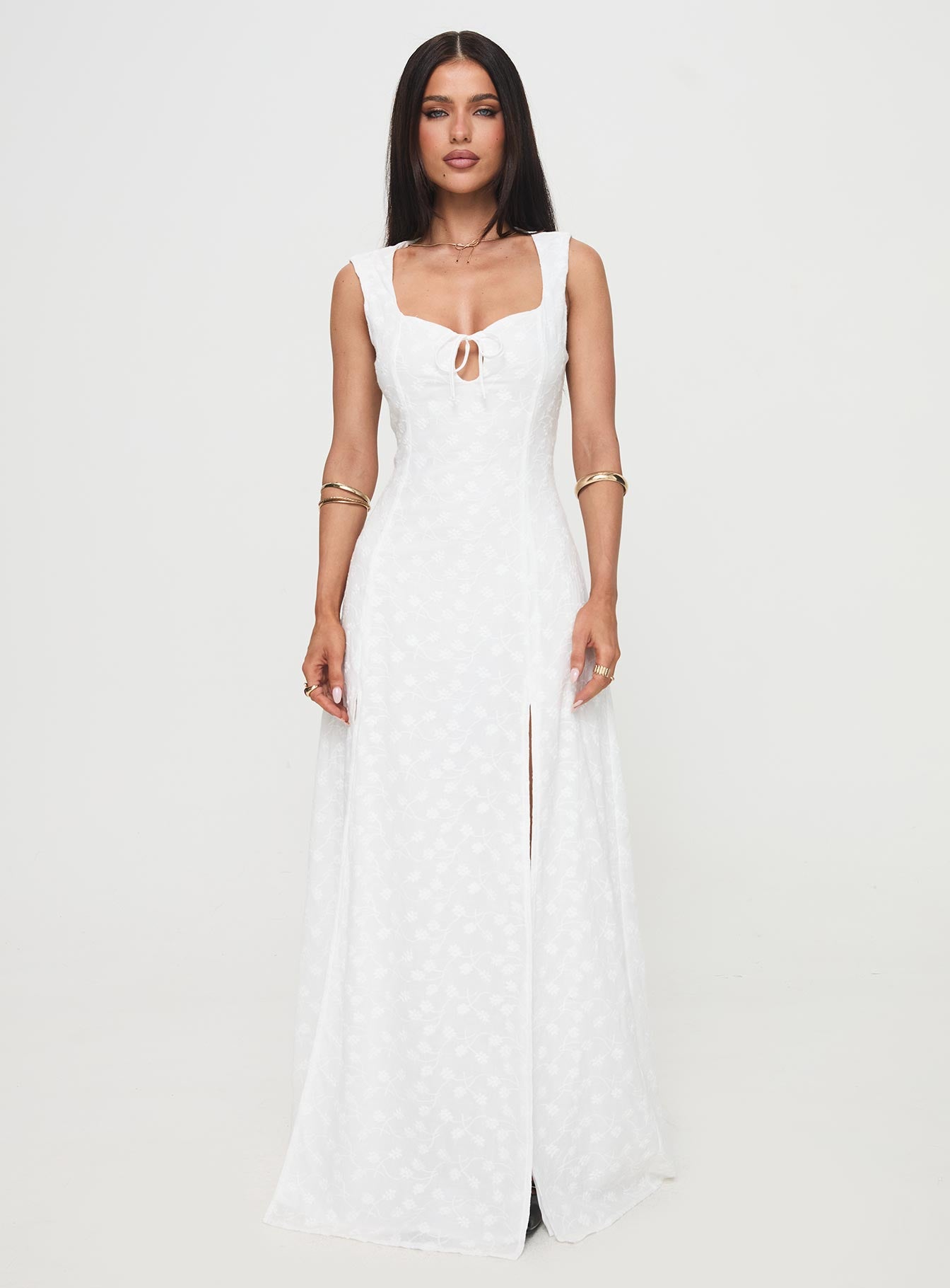 Good Game Maxi Dress White-Vipp Girl