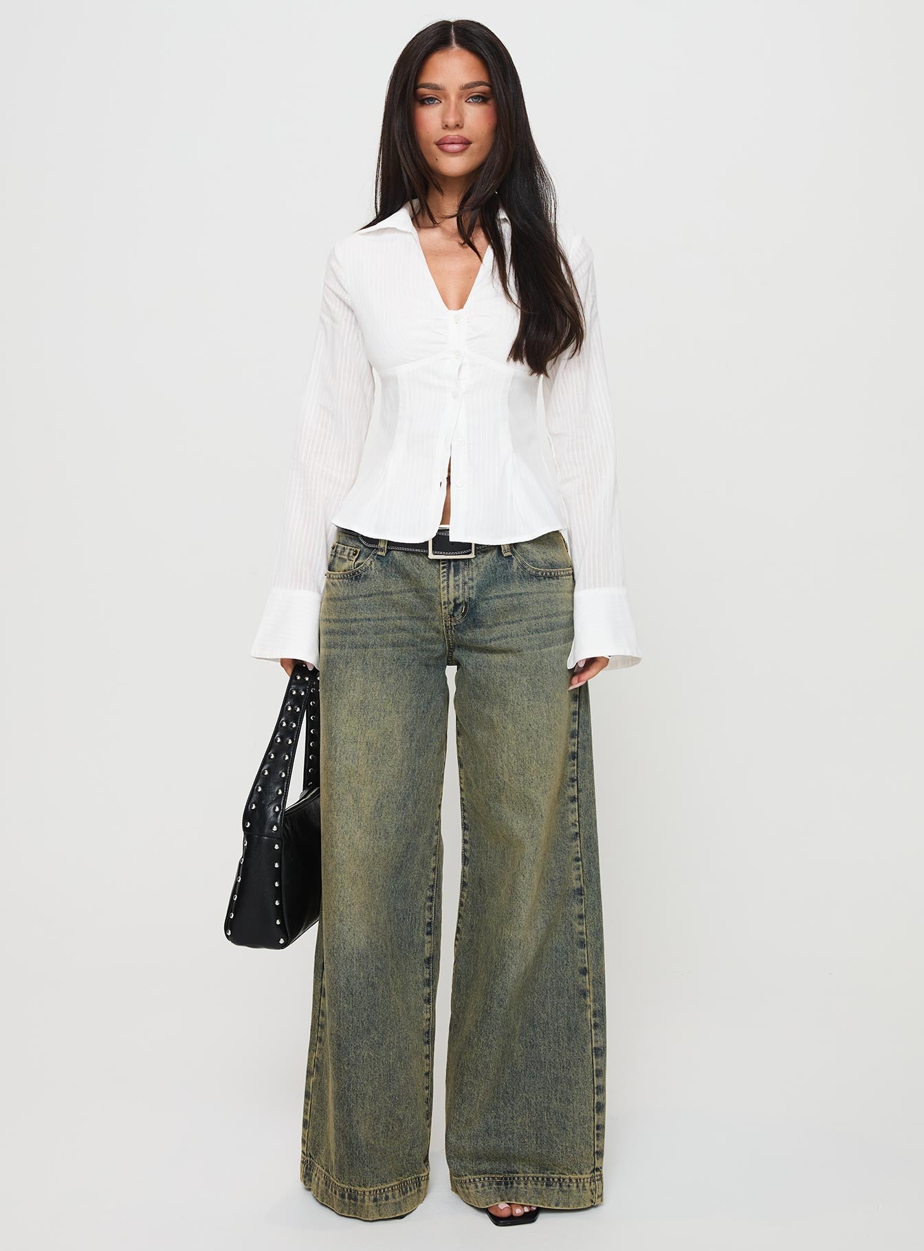 Elowenn Long Sleeve Top White-Vipp Girl