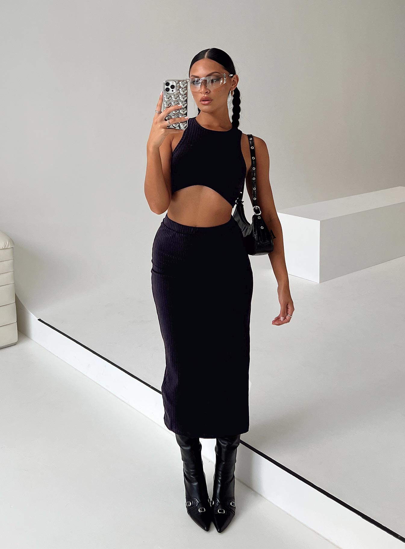 Ellie Set Black-Vipp Girl