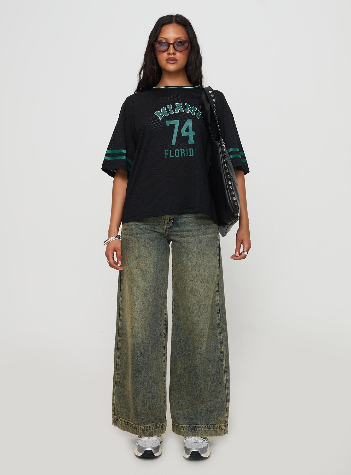 Miami 74 Top Black-Vipp Girl