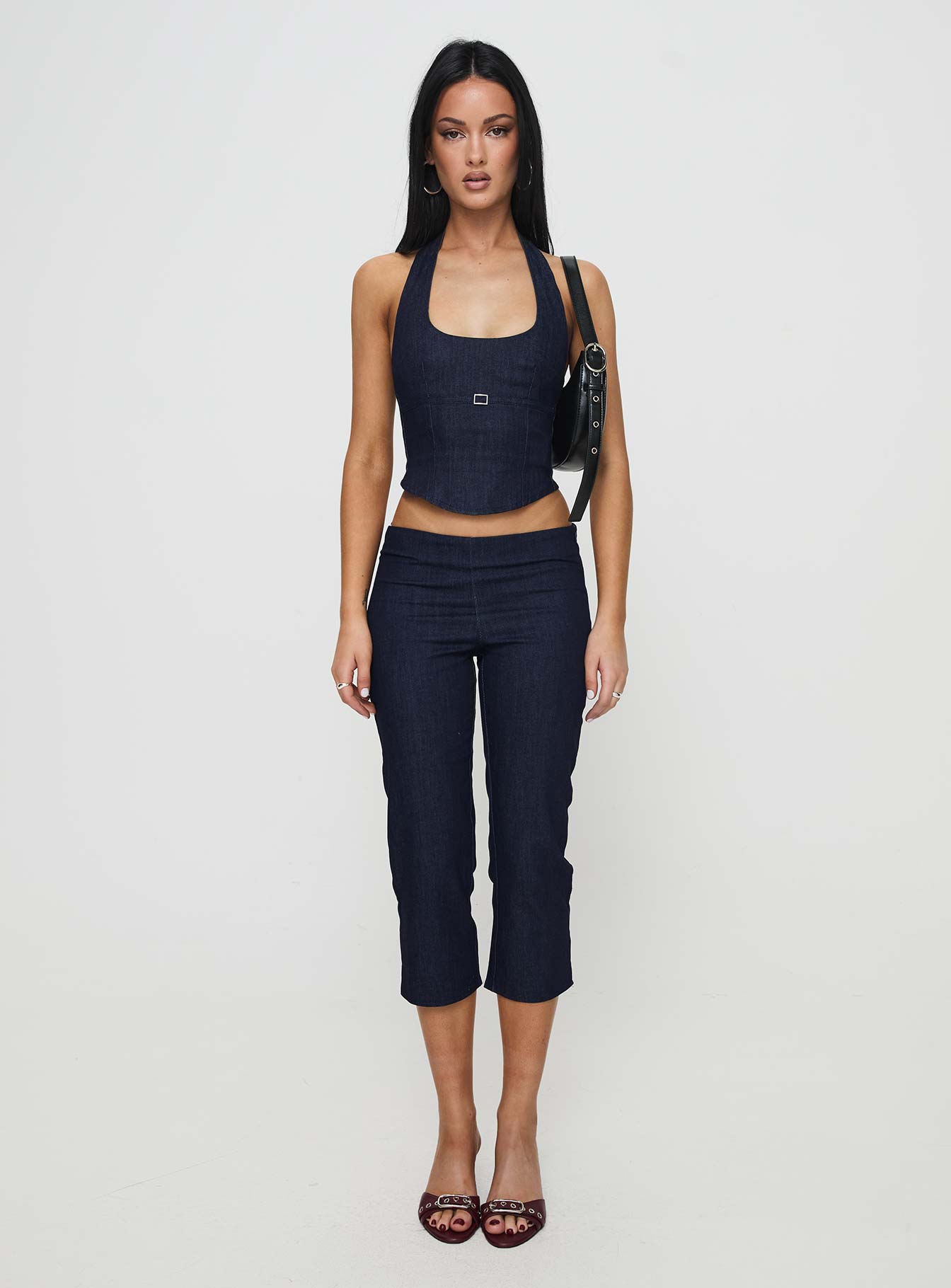 Nasya Halter Top Indigo-Vipp Girl