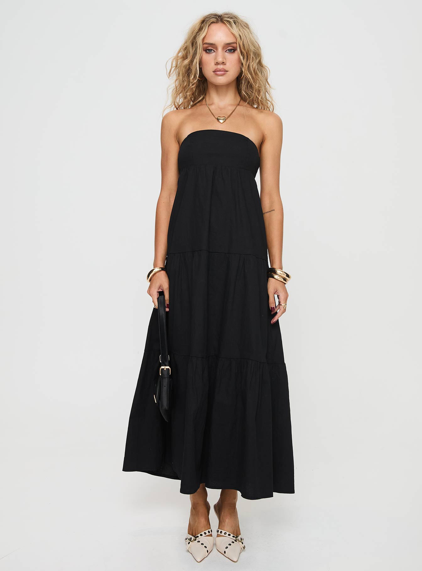 Osment Maxi Dress Black-Vipp Girl