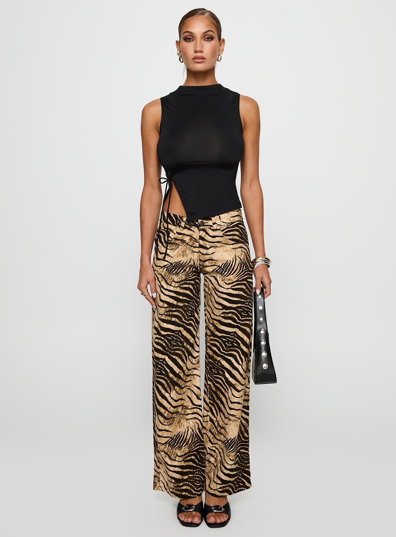 Low Rise Roomy Pants Multi-Vipp Girl