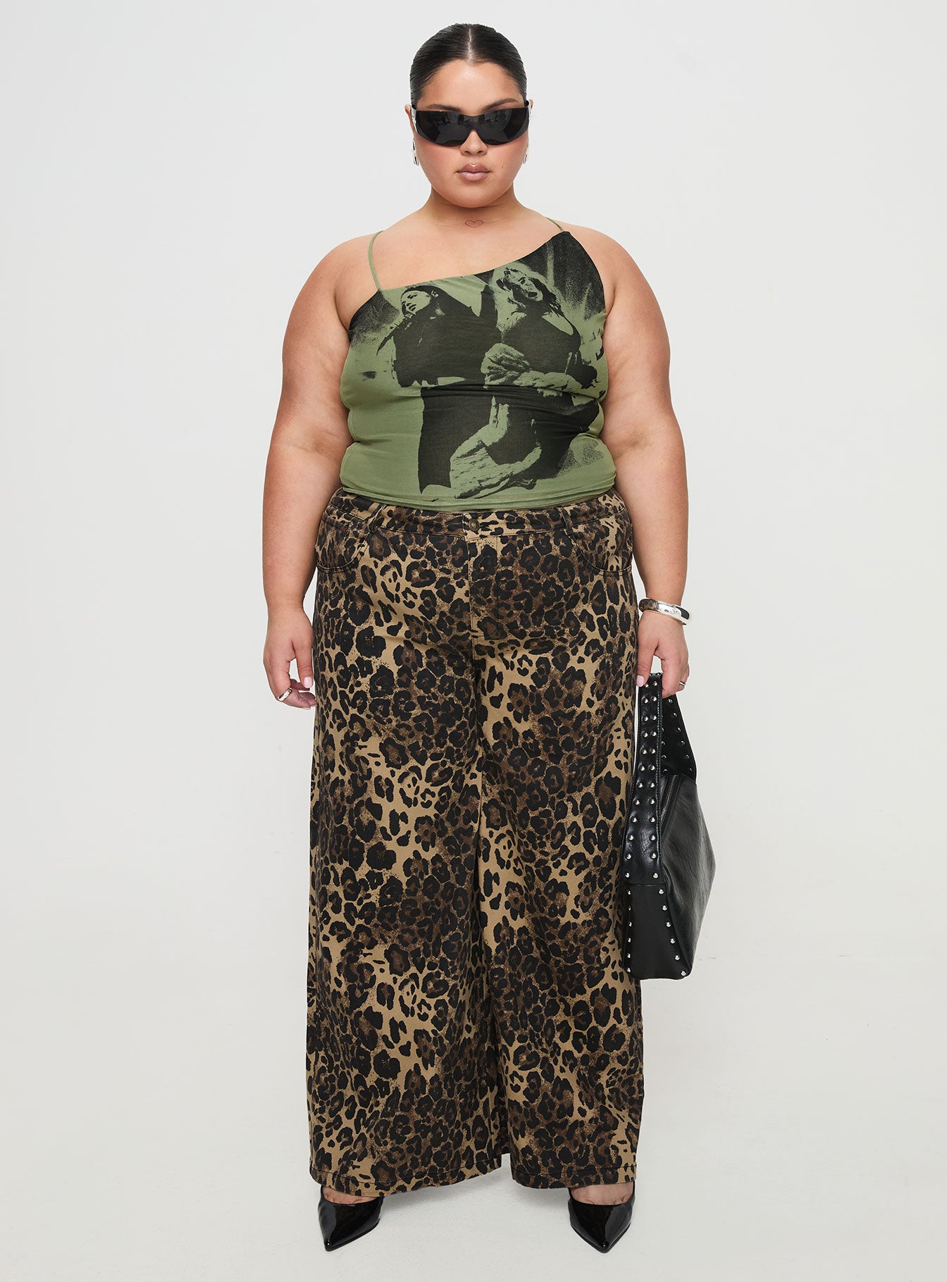 Pantar Low Rise Pants Leopard Curve-Vipp Girl