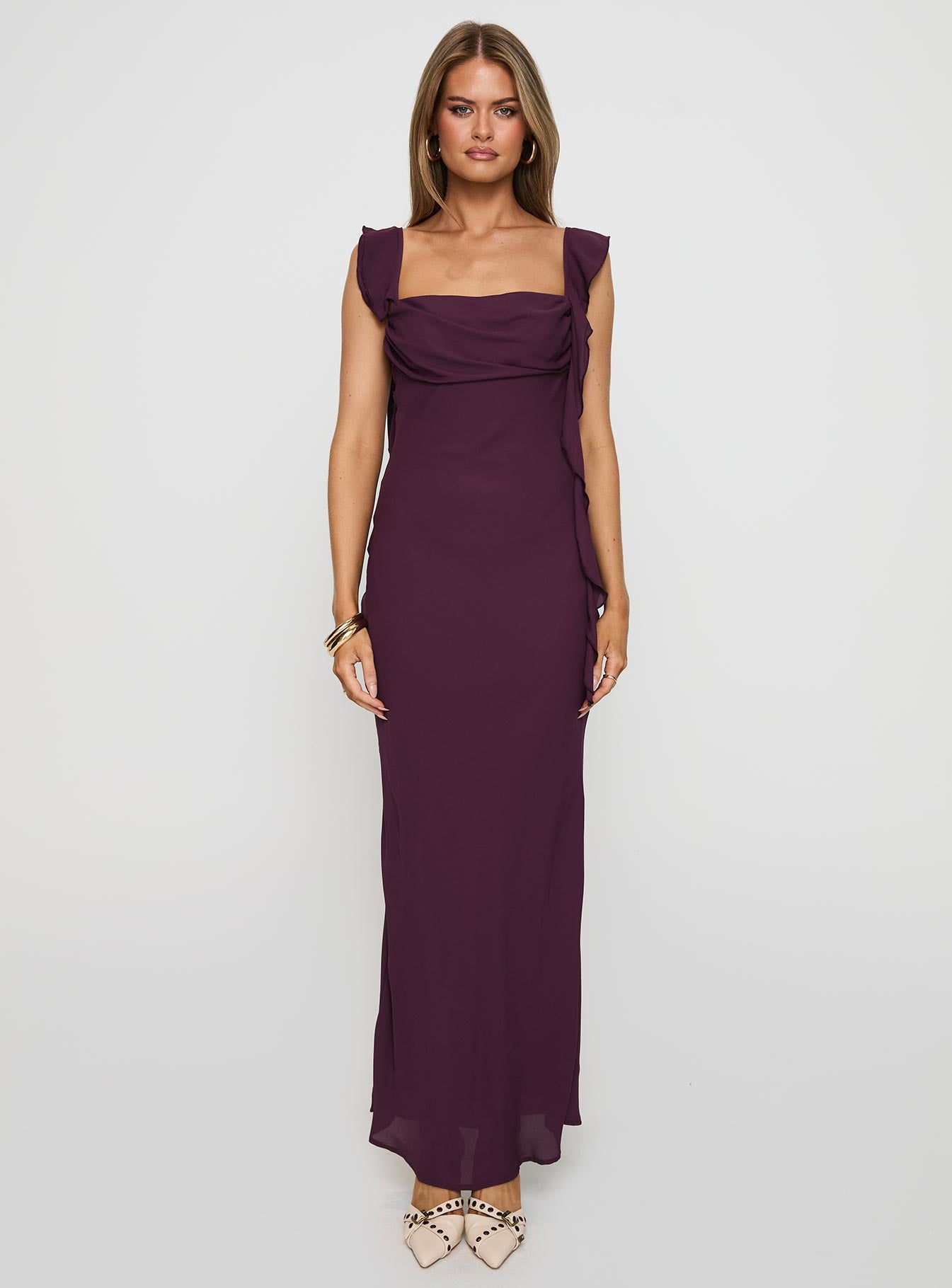 Lanai Maxi Dress Plum-Vipp Girl