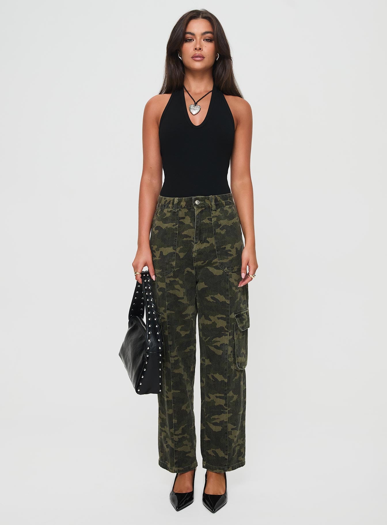Bodhi Utility Cargo Pants Camo-Vipp Girl