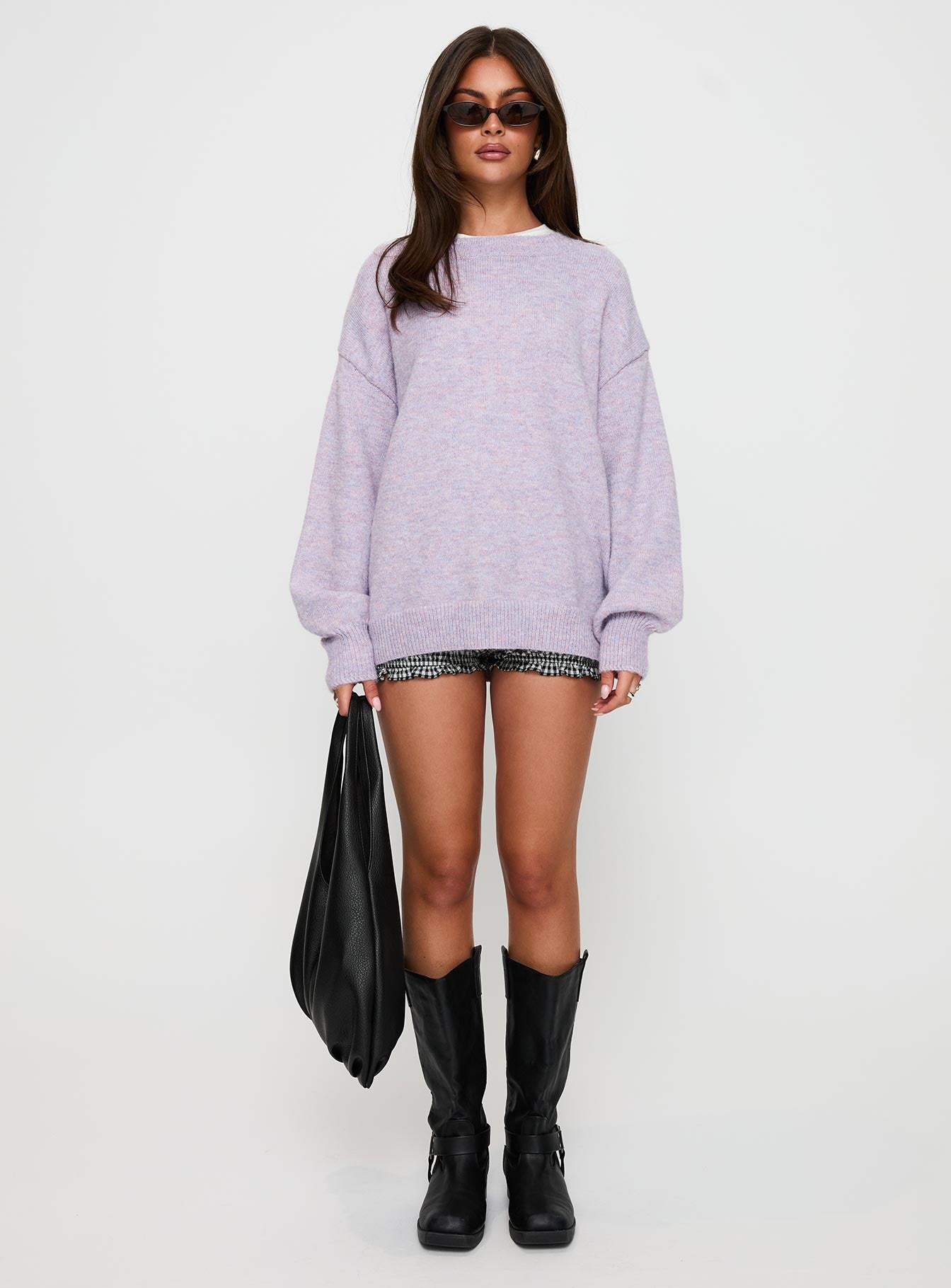 Ryanna Sweater Lilac-Vipp Girl