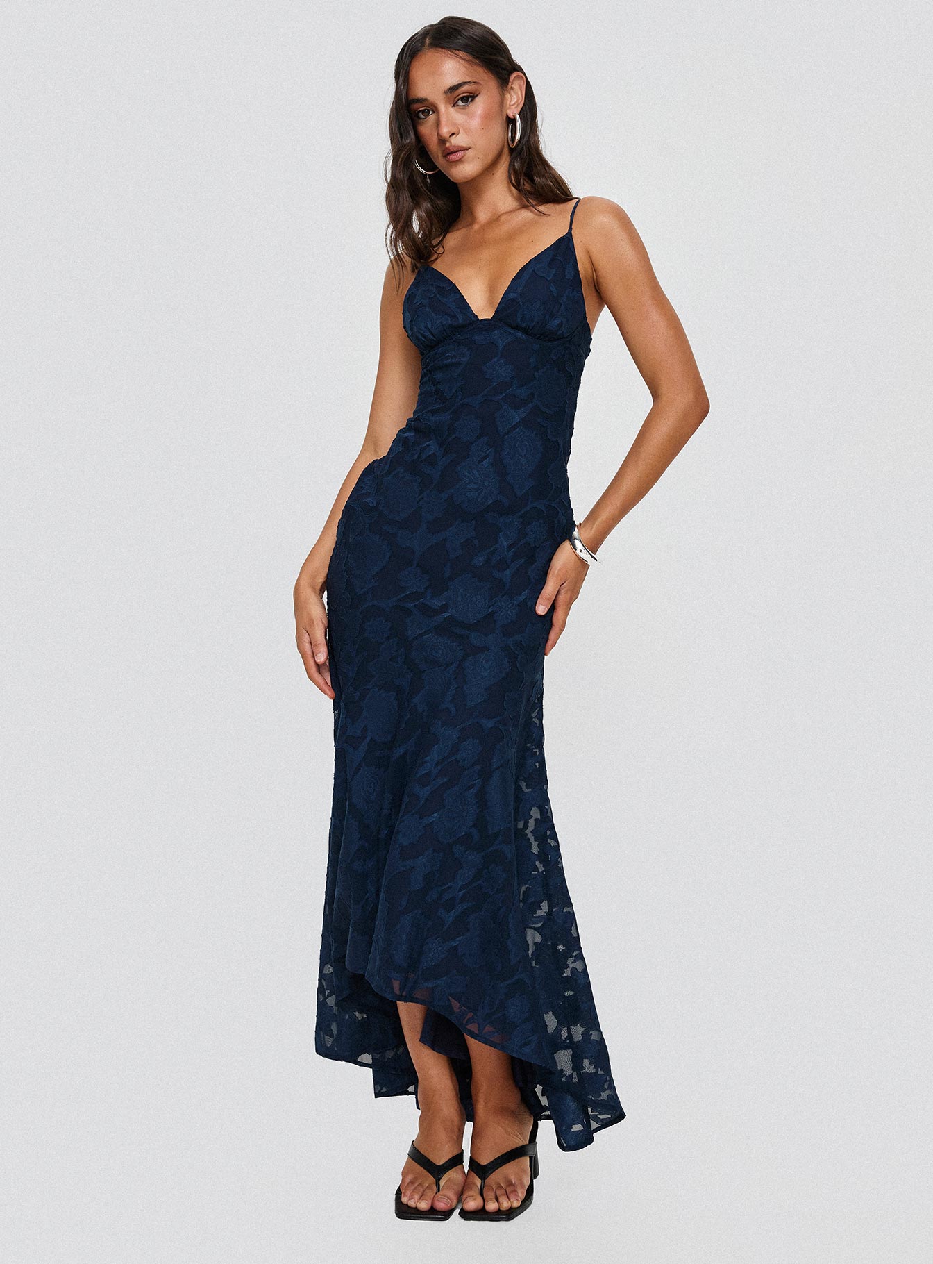Cyrene Maxi Dress Navy-Vipp Girl