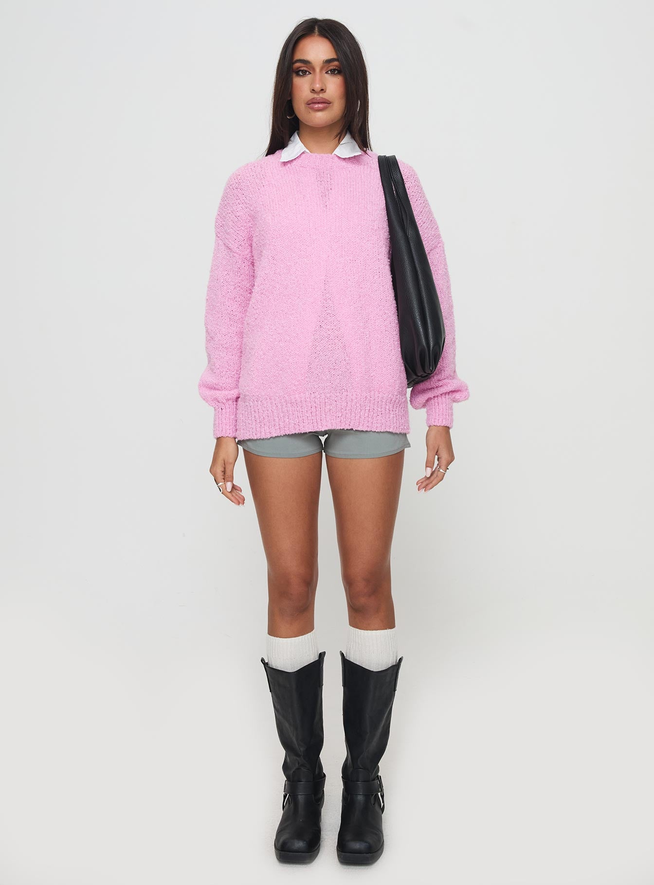 Niomie Knit Sweater Pink-Vipp Girl