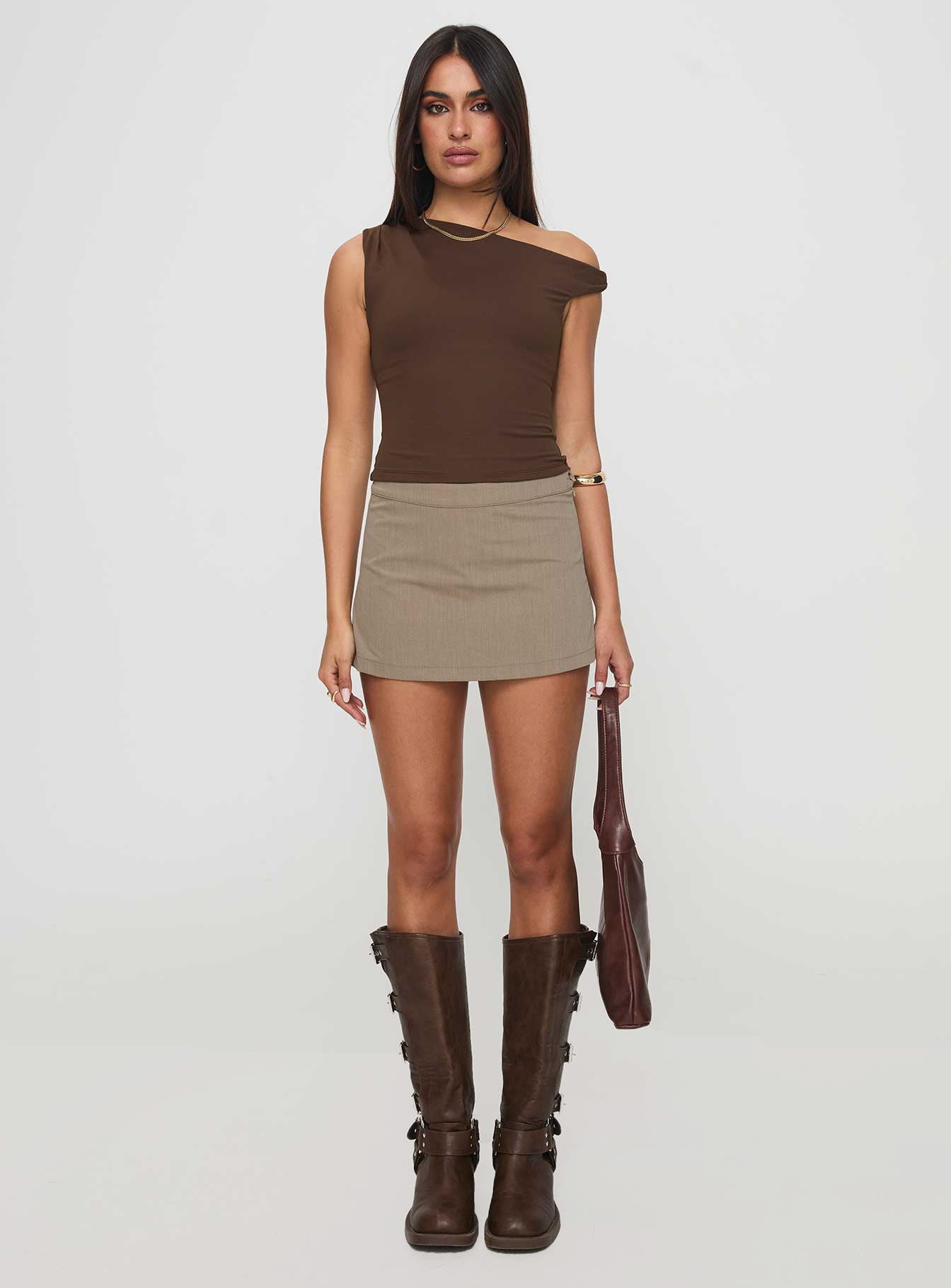 Danza Top Brown-Vipp Girl