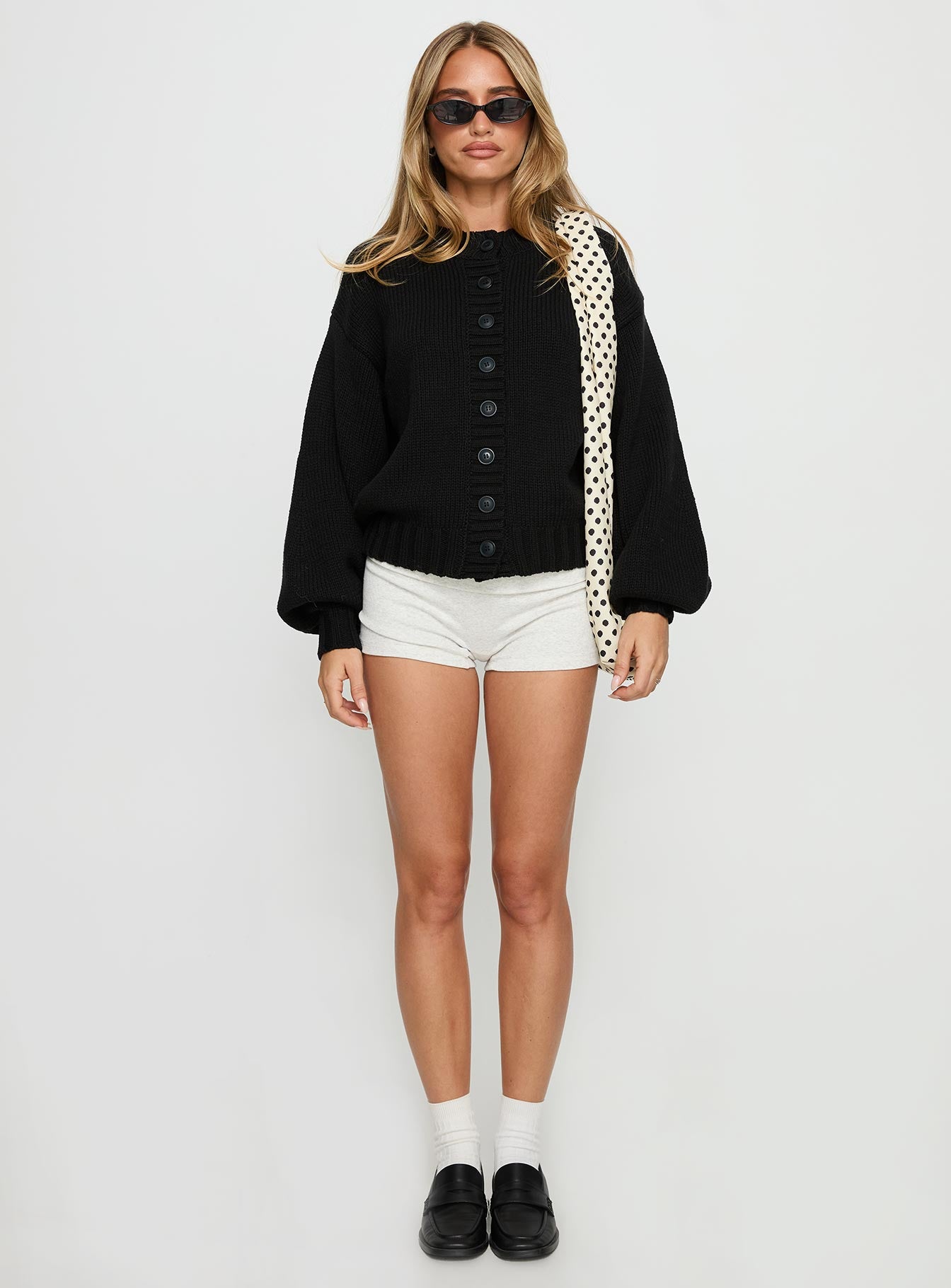 Edern Cardigan Black-Vipp Girl