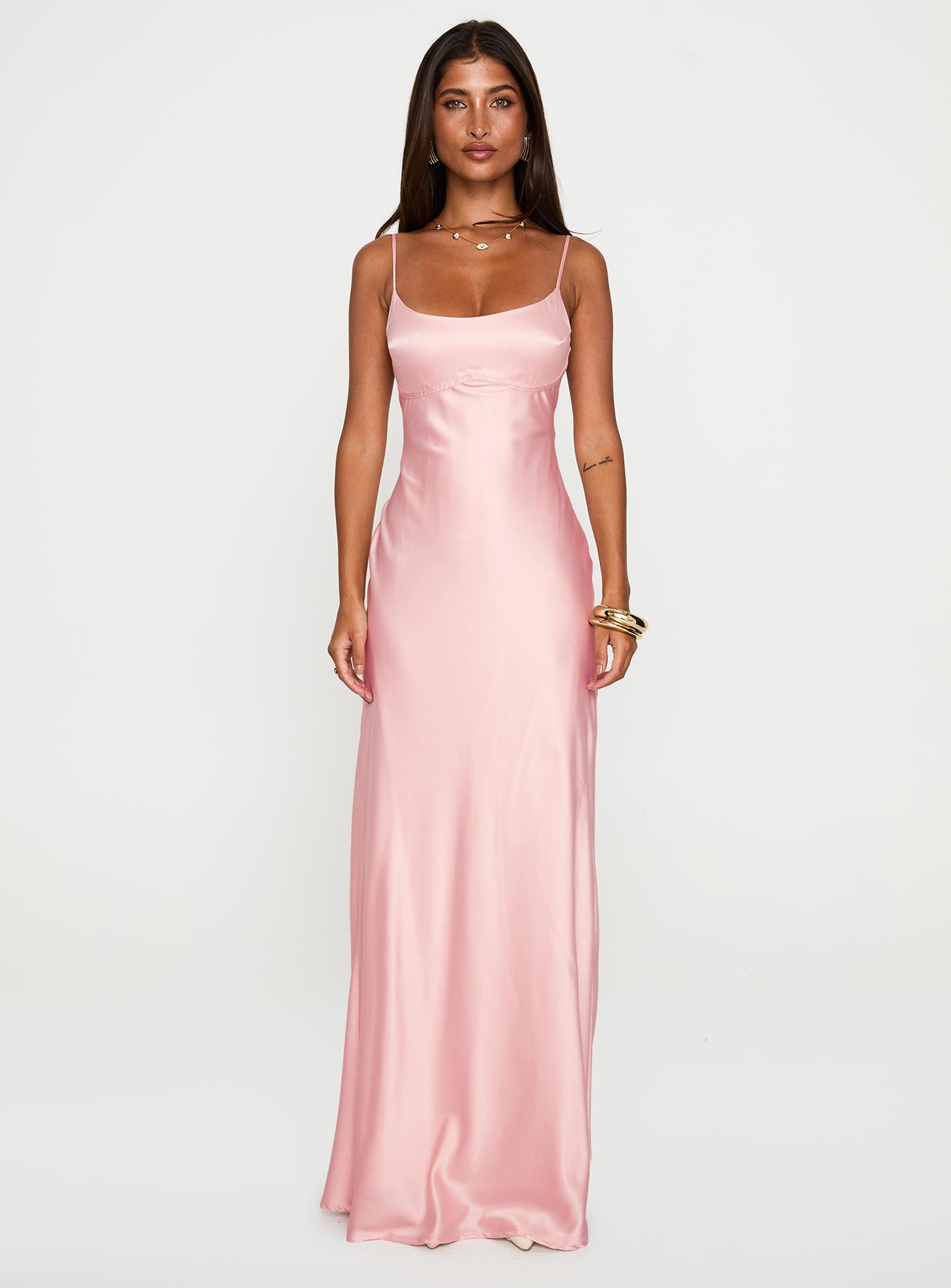 Ravia Maxi Dress Pink-Vipp Girl