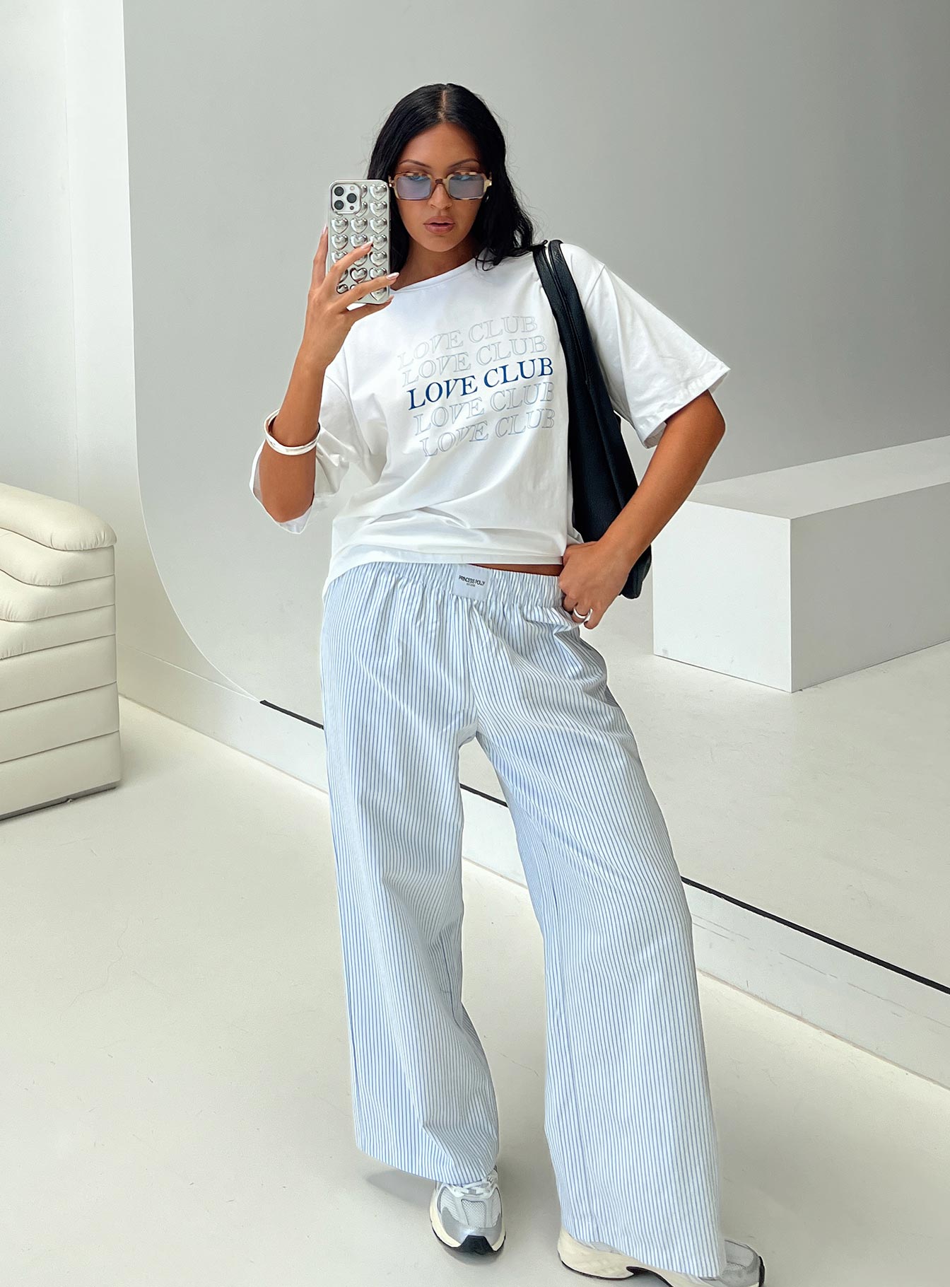 Loveable Tee White-Vipp Girl