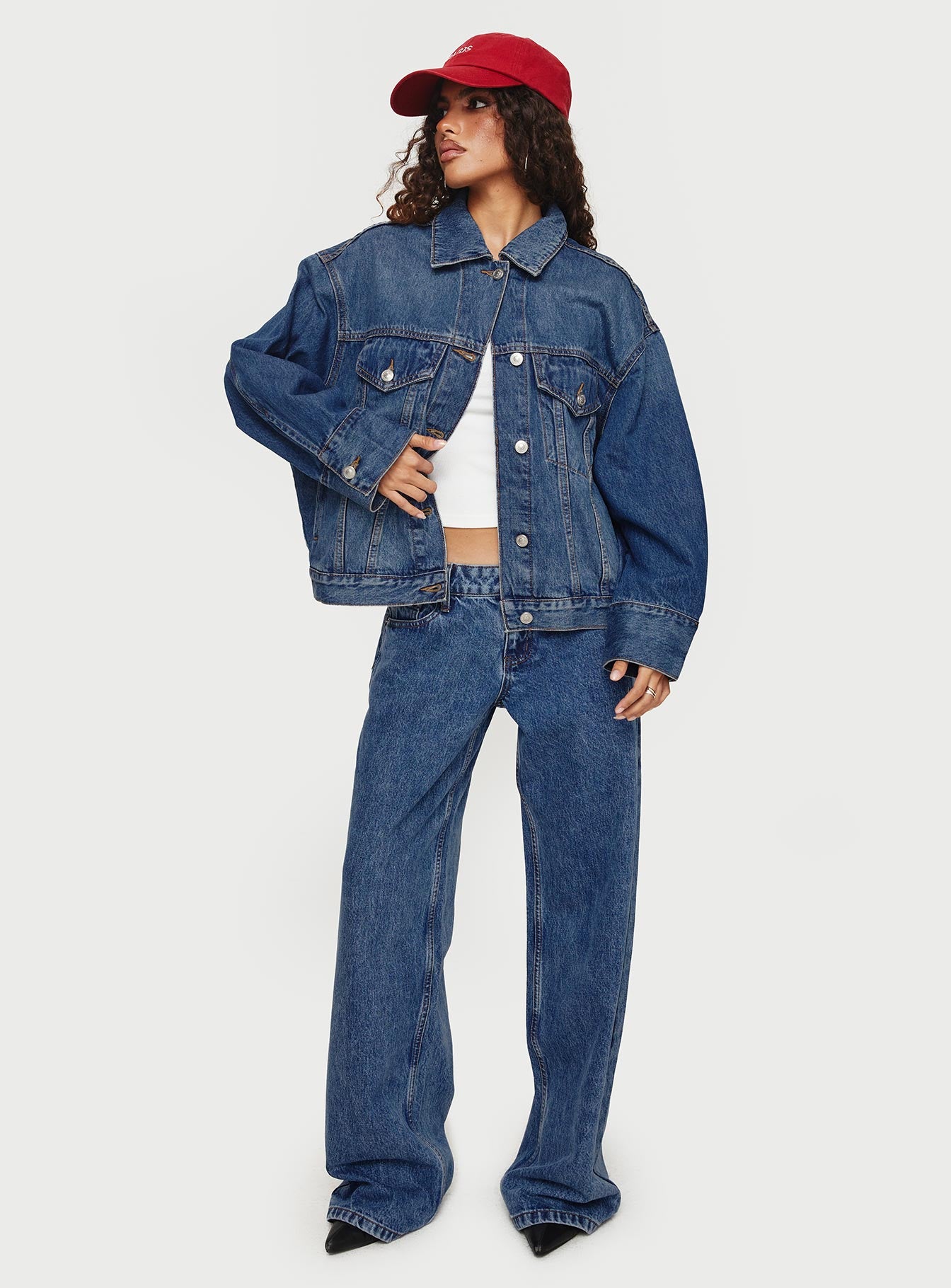 Kooper Denim Jacket Vintage Mid Wash-Vipp Girl